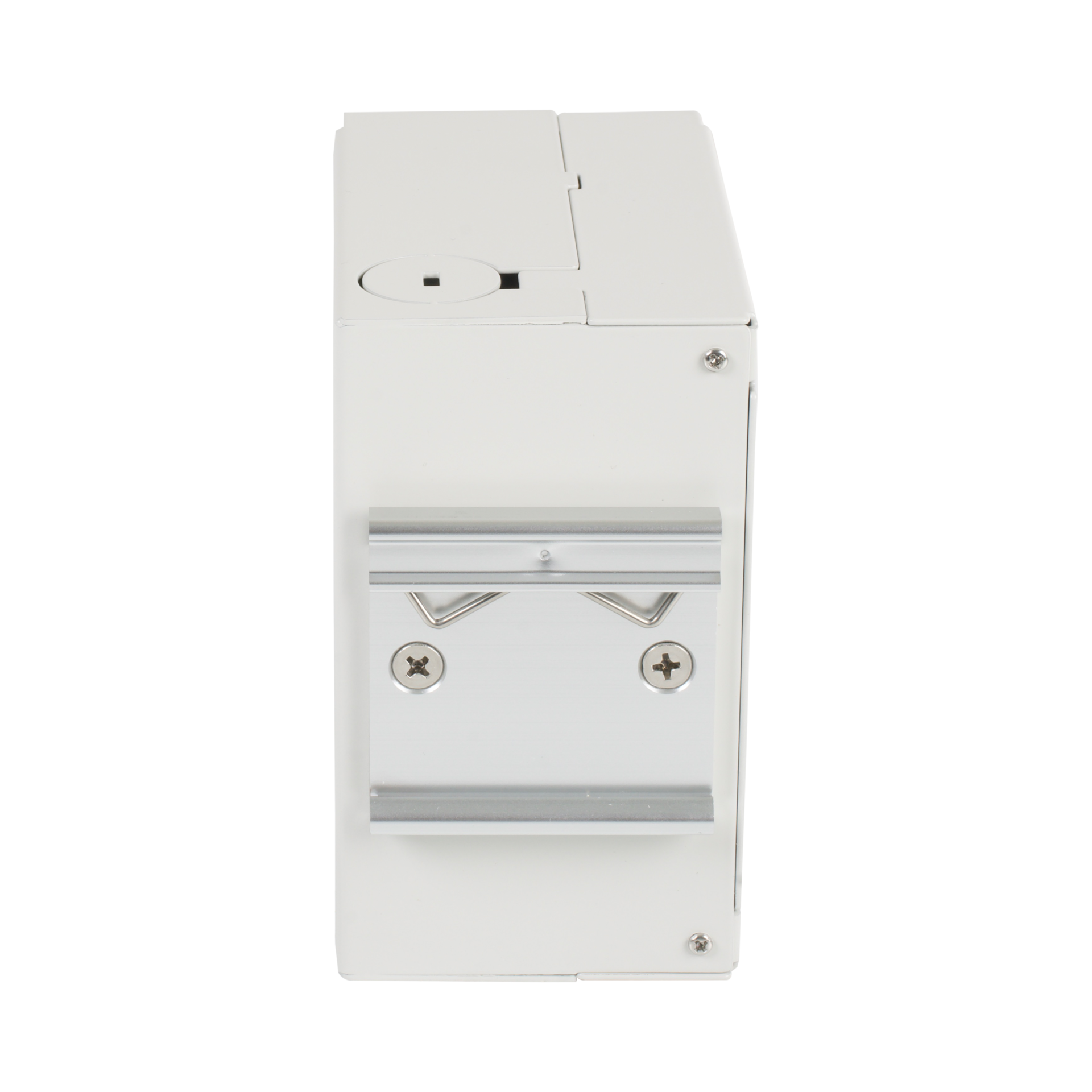 Hutschienenbox OM4 6xLC-Duplex Kupplung, ohne Pigtails