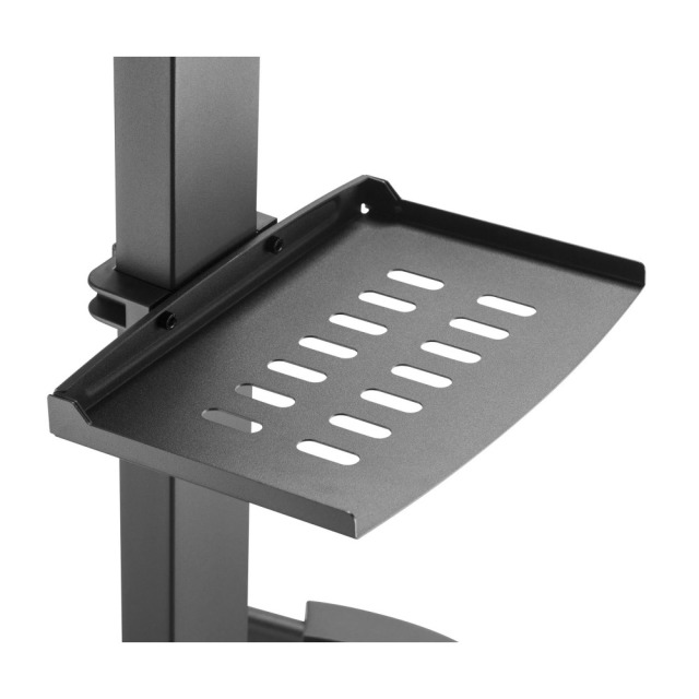 TV Trolley for LCD LED TV 32-55", Shelf, Black