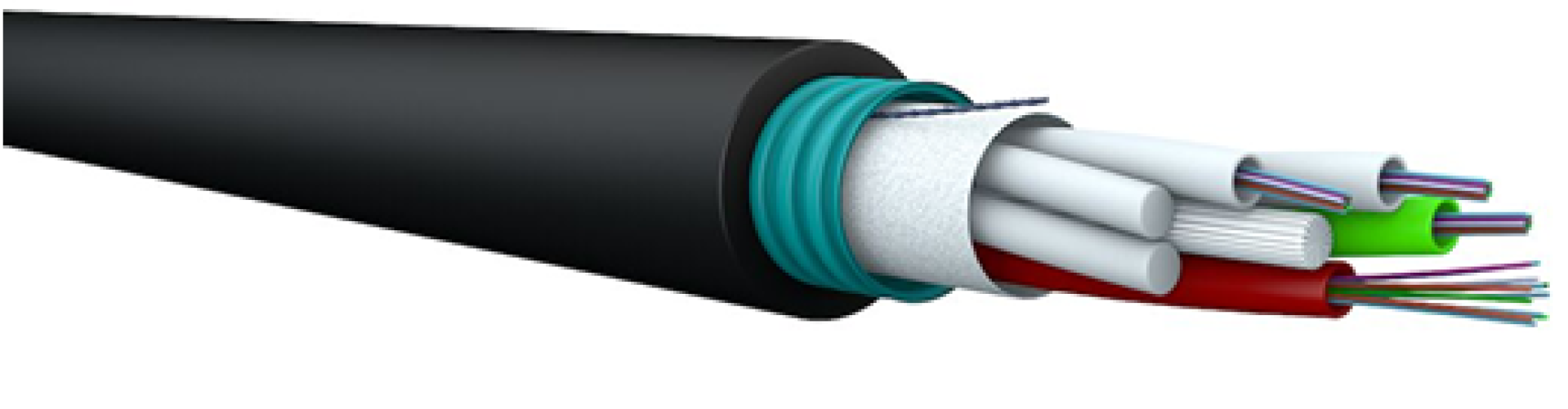 UCFibre A-DQ(SR)2Y OS2 24E (2x12) ,1800N black 12,9mm G657A1