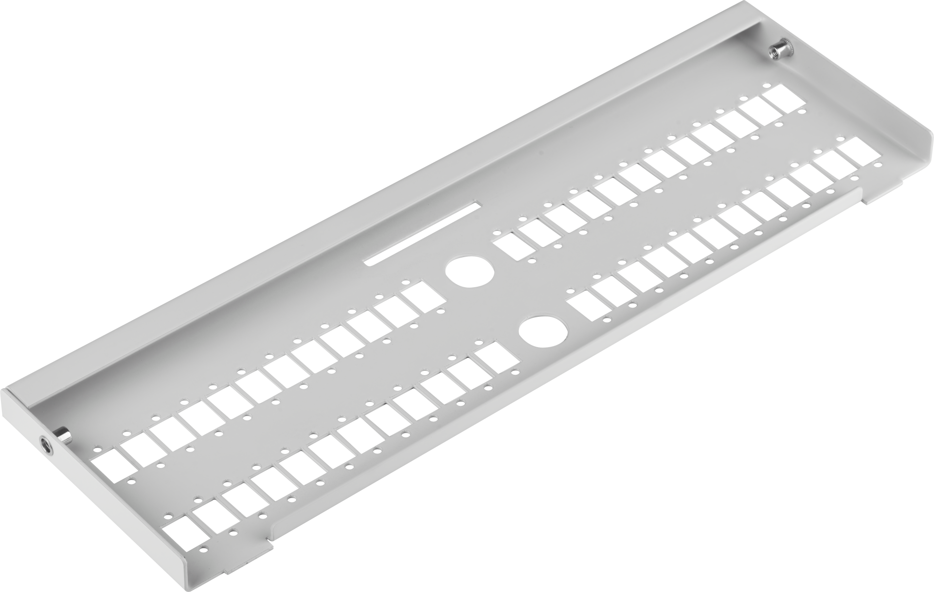 Verteilerplatte 48 SC-Simplex für Wandverteiler 53604.1V2 (32cm )