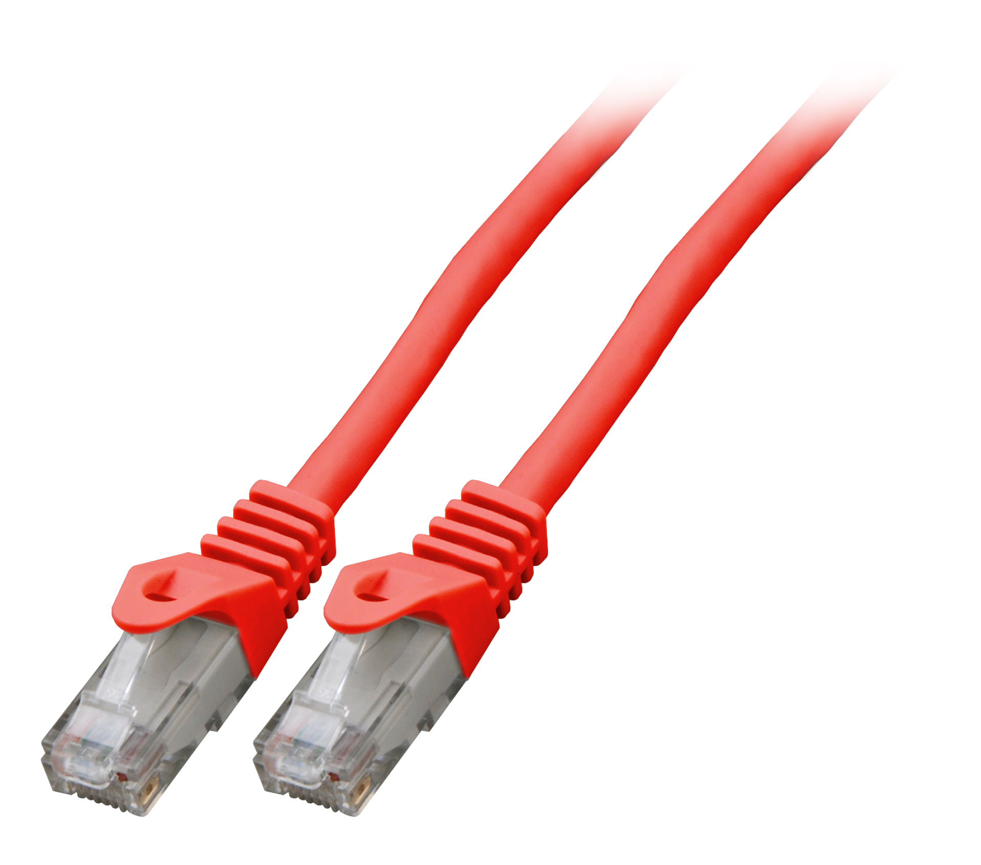 RJ45 Patchkabel Cat.6 U/UTP LSZH,CCA rot 4m