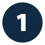 Icon Zahl 1 Icon Zahl 1