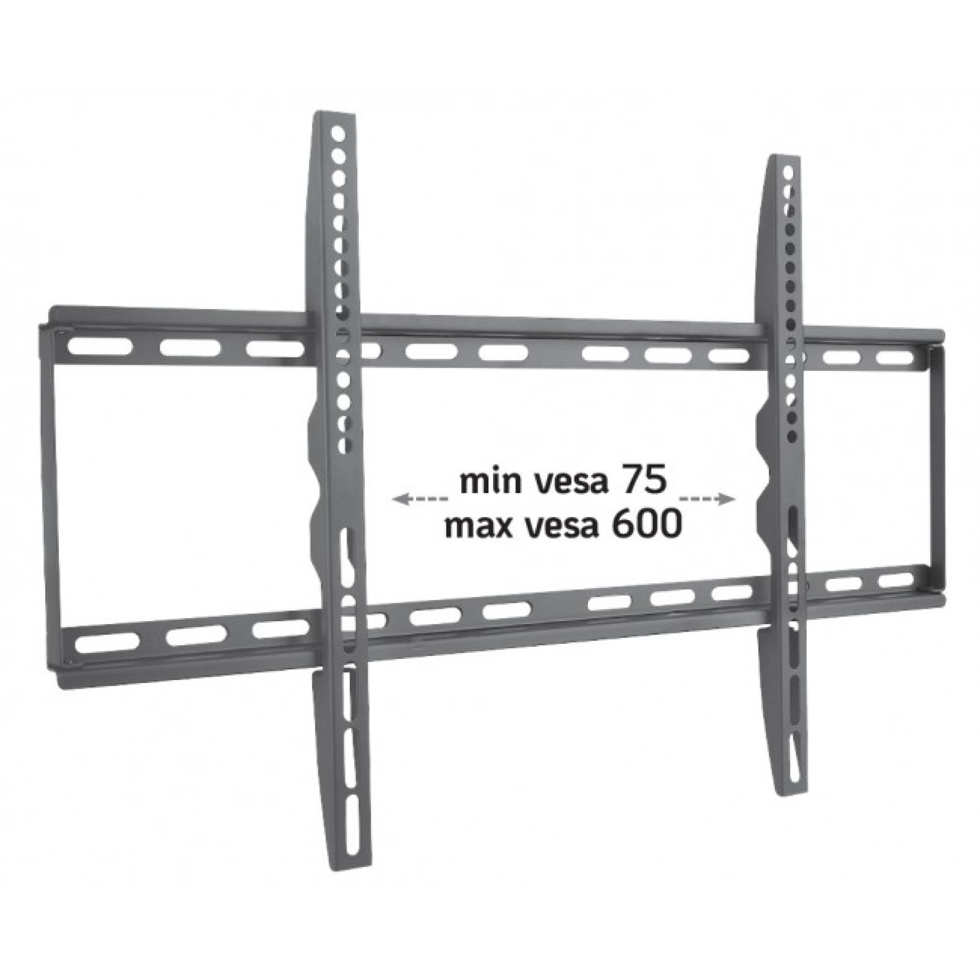 Wandhalterung für LCD TV LED 40"-65" ,fix, schwarz