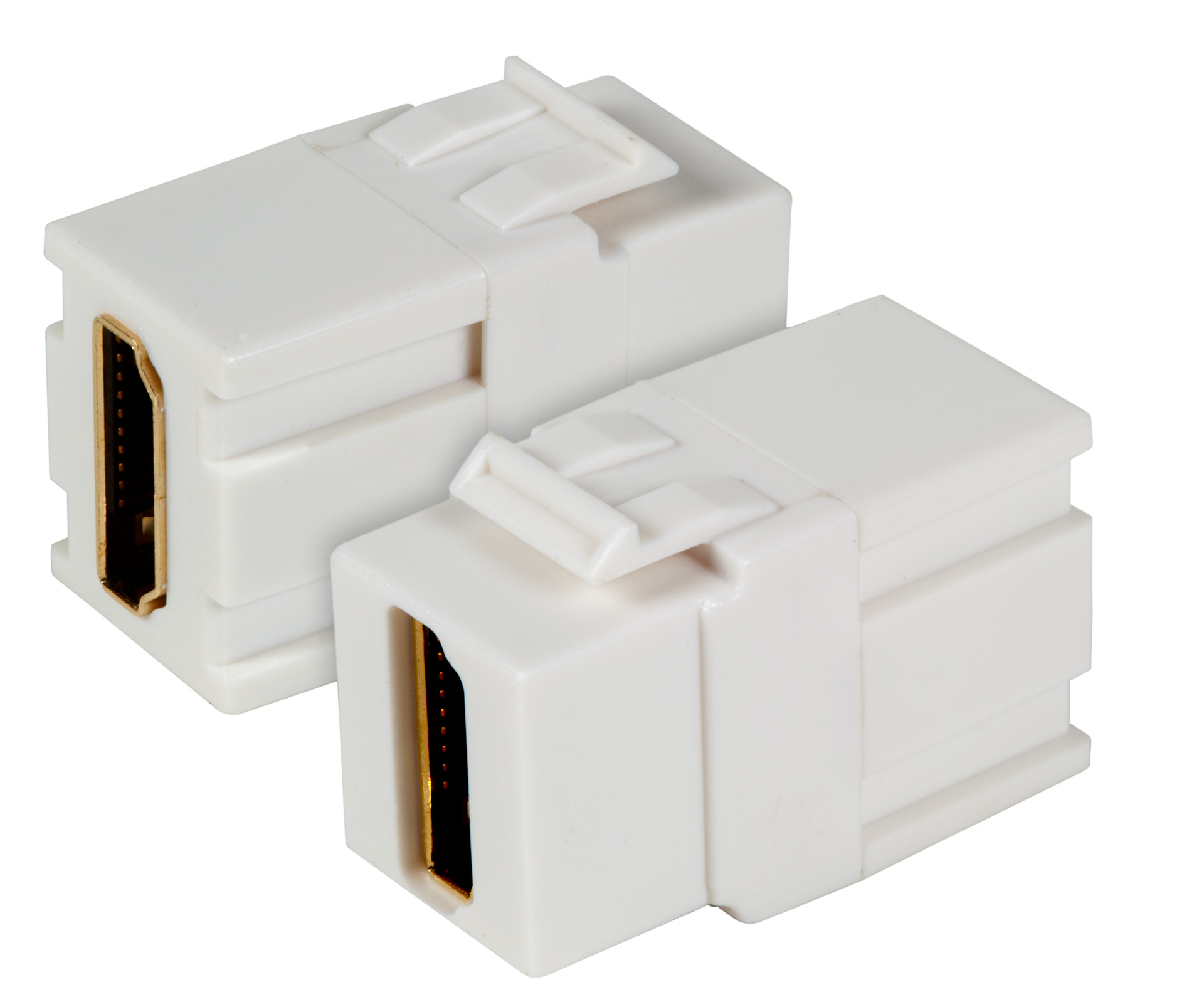 Keystone Einbauadapter HDMI A - A, schwarz