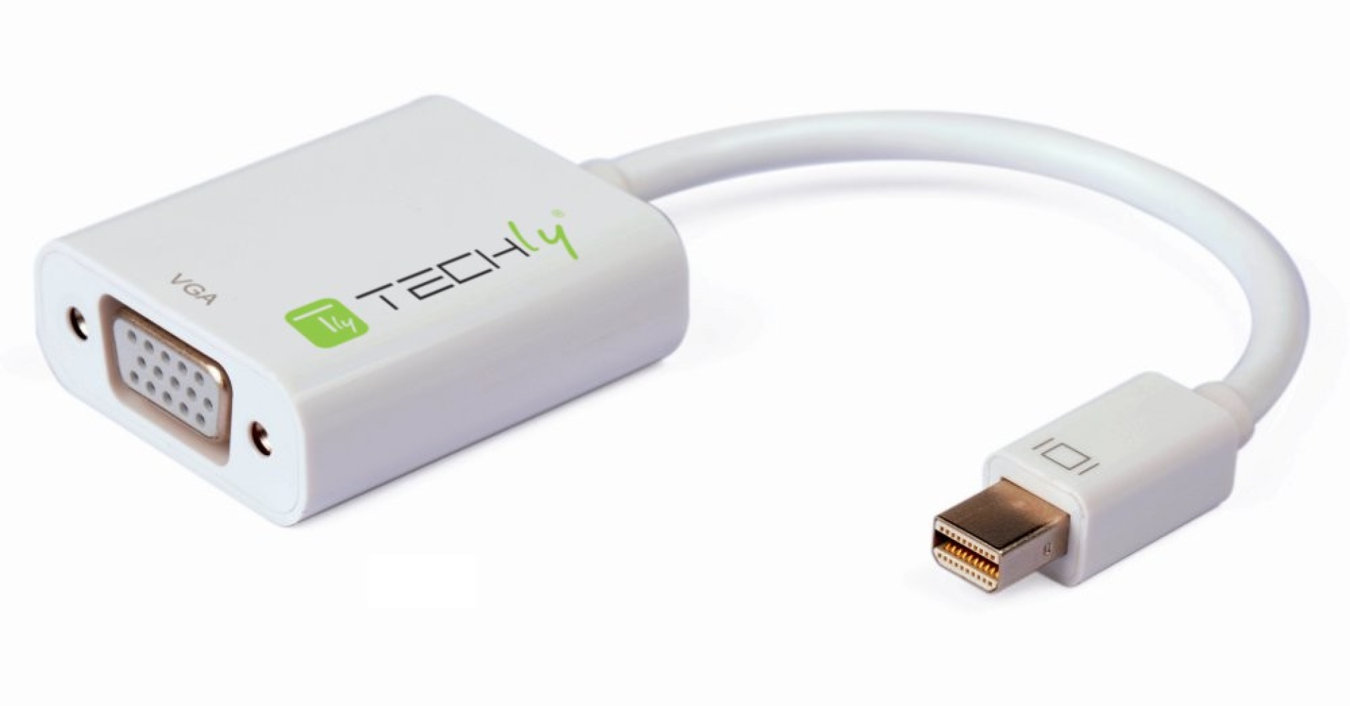 Konverter - Mini-DisplayPort 1.2 auf VGA, FullHD