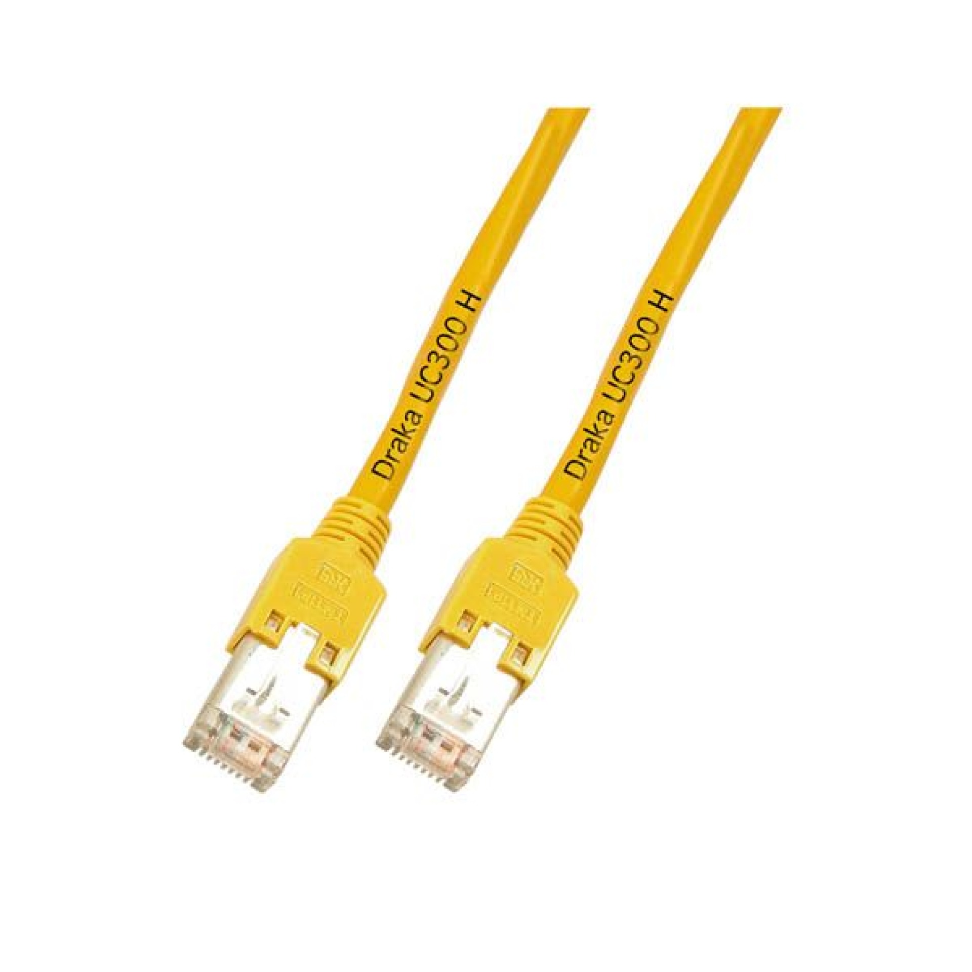 RJ45 Patch cable F/UTP, Cat.5e, TM11, UC300, 1,5m, yellow