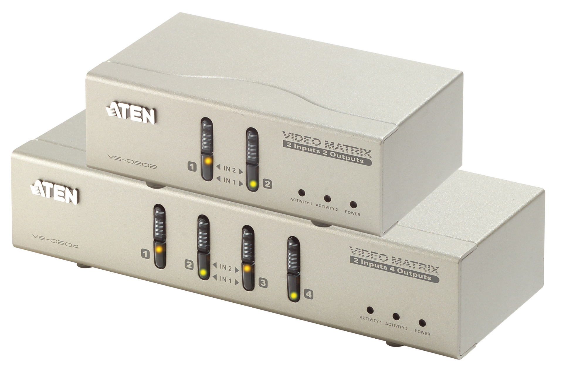 Video/Audio Matrix Switch VGA/Audio: 2 x IN/2 x OUT