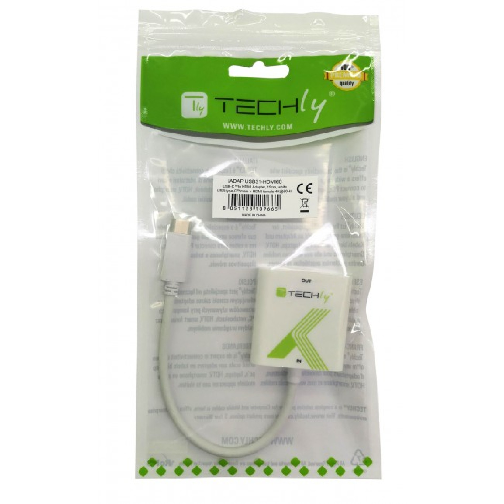 Adapter - USB 3.1 Typ C auf HDMI,4K@60Hz,