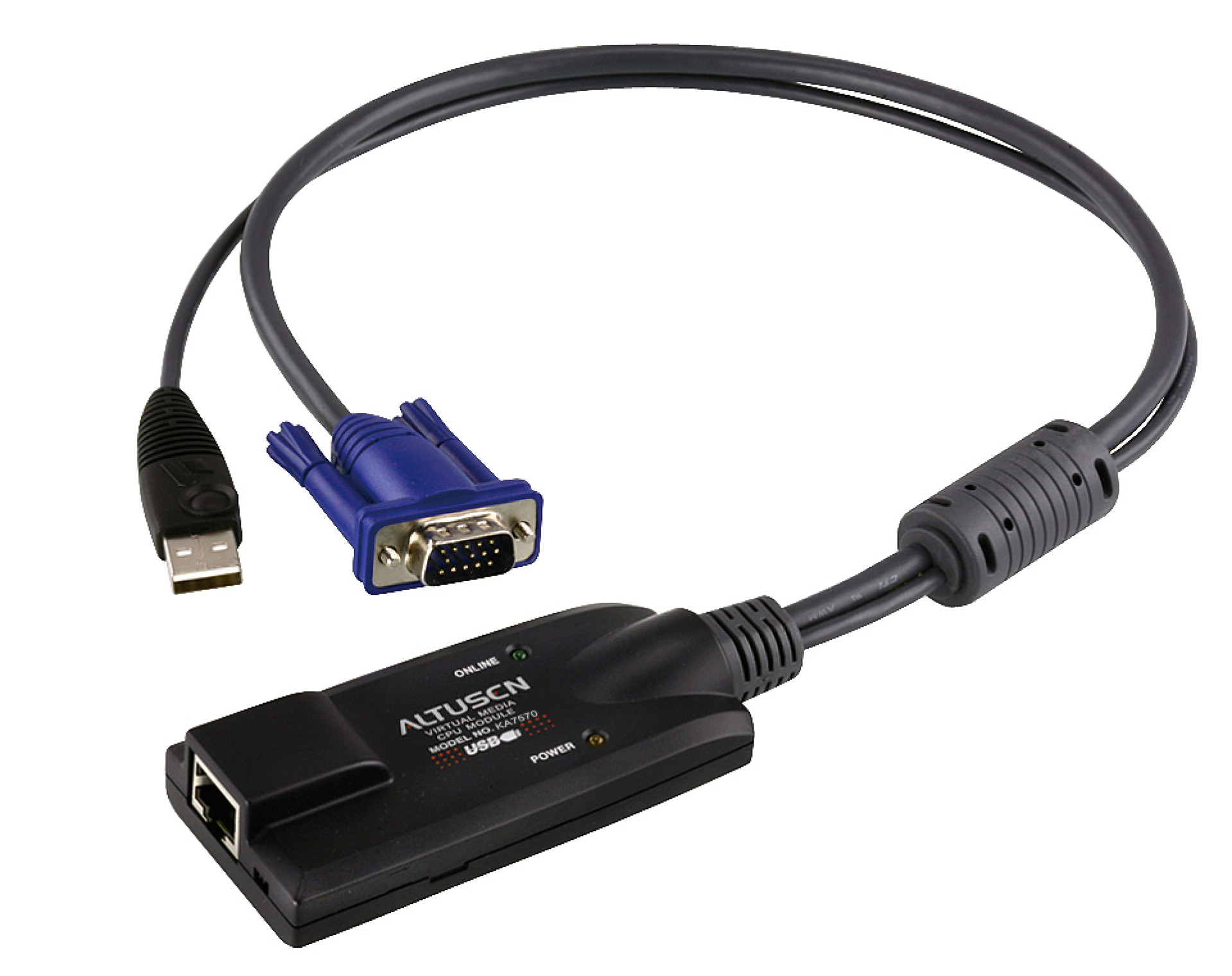 VGA-USB KVM Connection module for KH- and KL-types