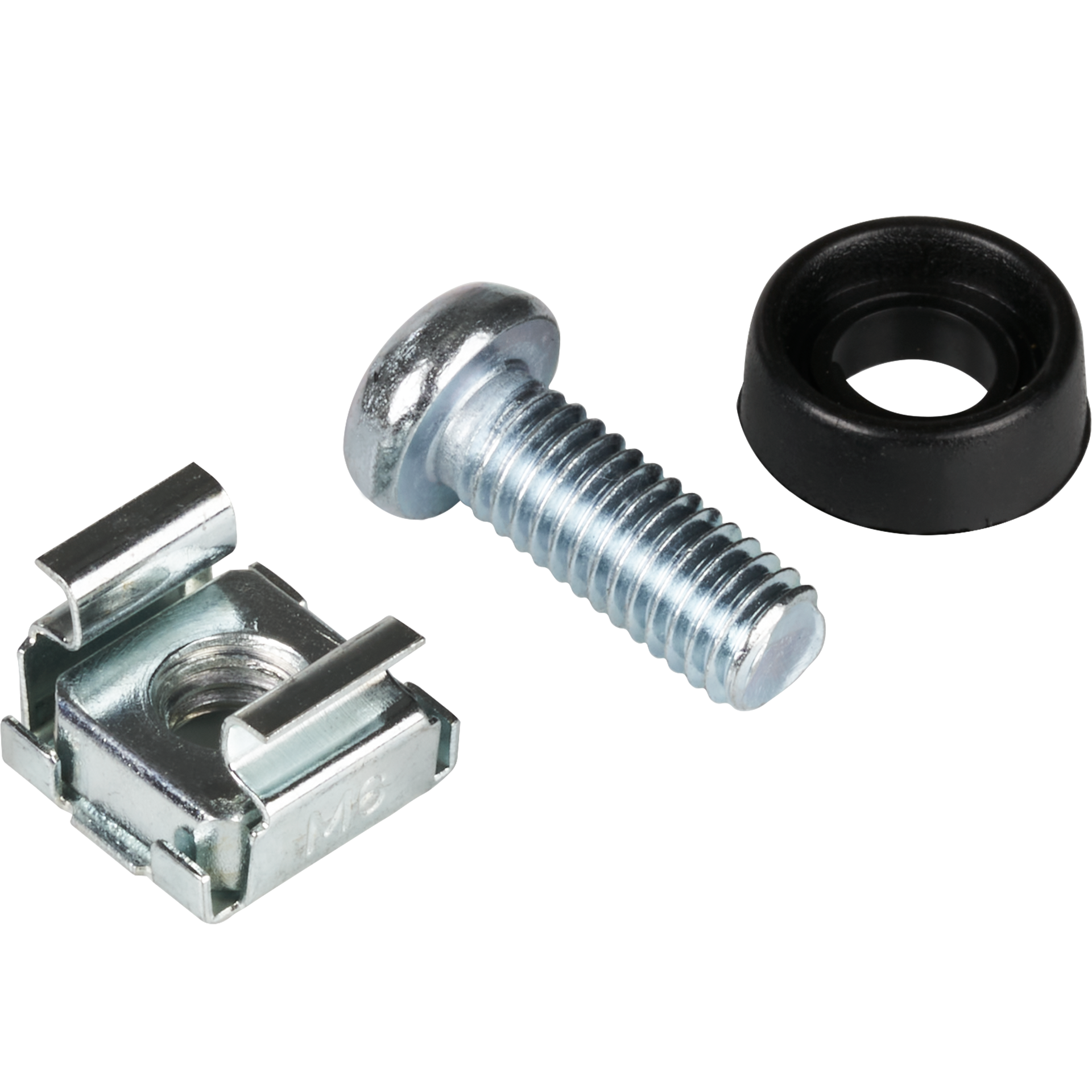 Set of Captive Nuts 50 x M6, Complete