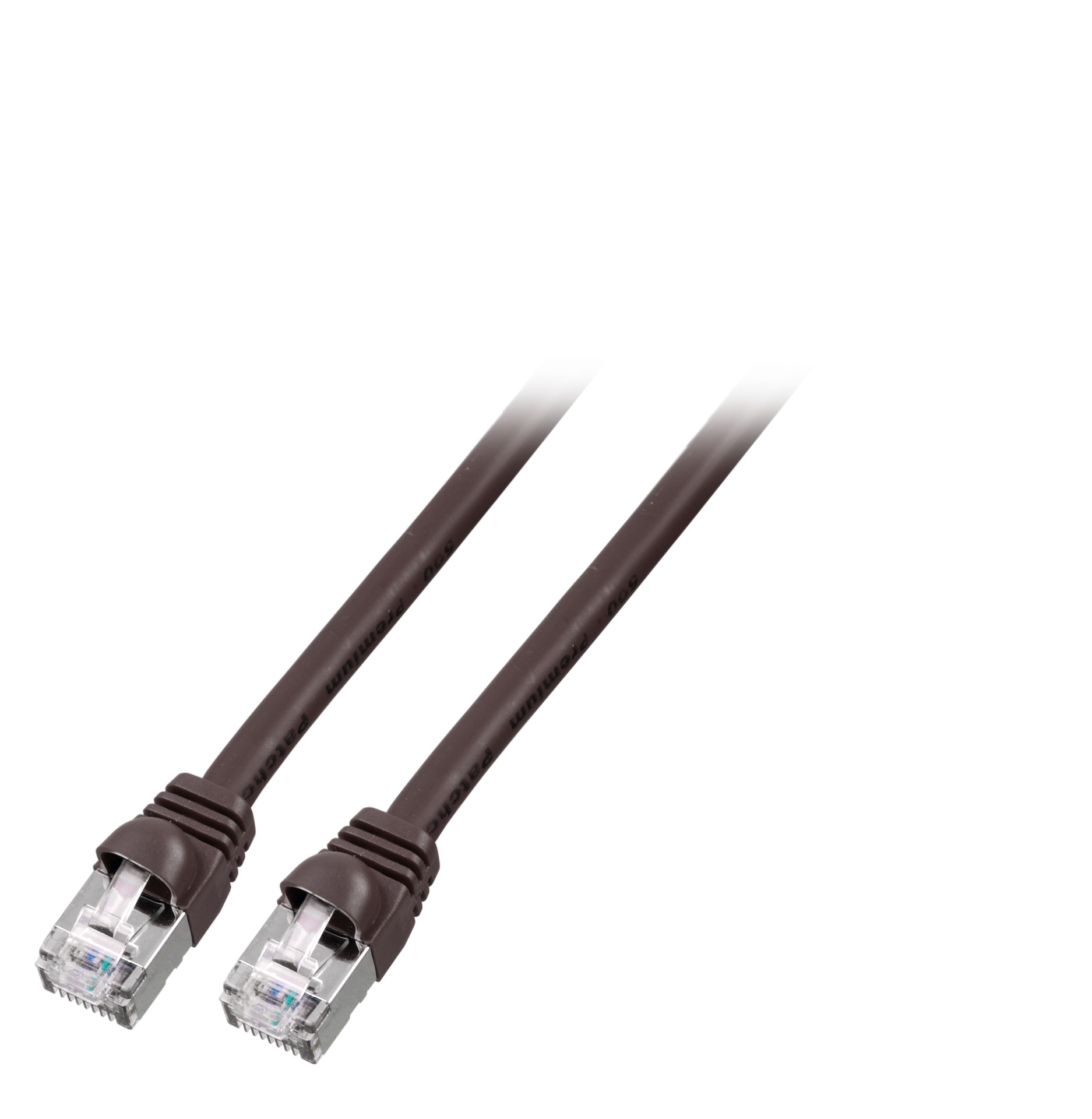 RJ45 Patch cable S/FTP, Cat.6, PVC, short boot, UL, 3m, black