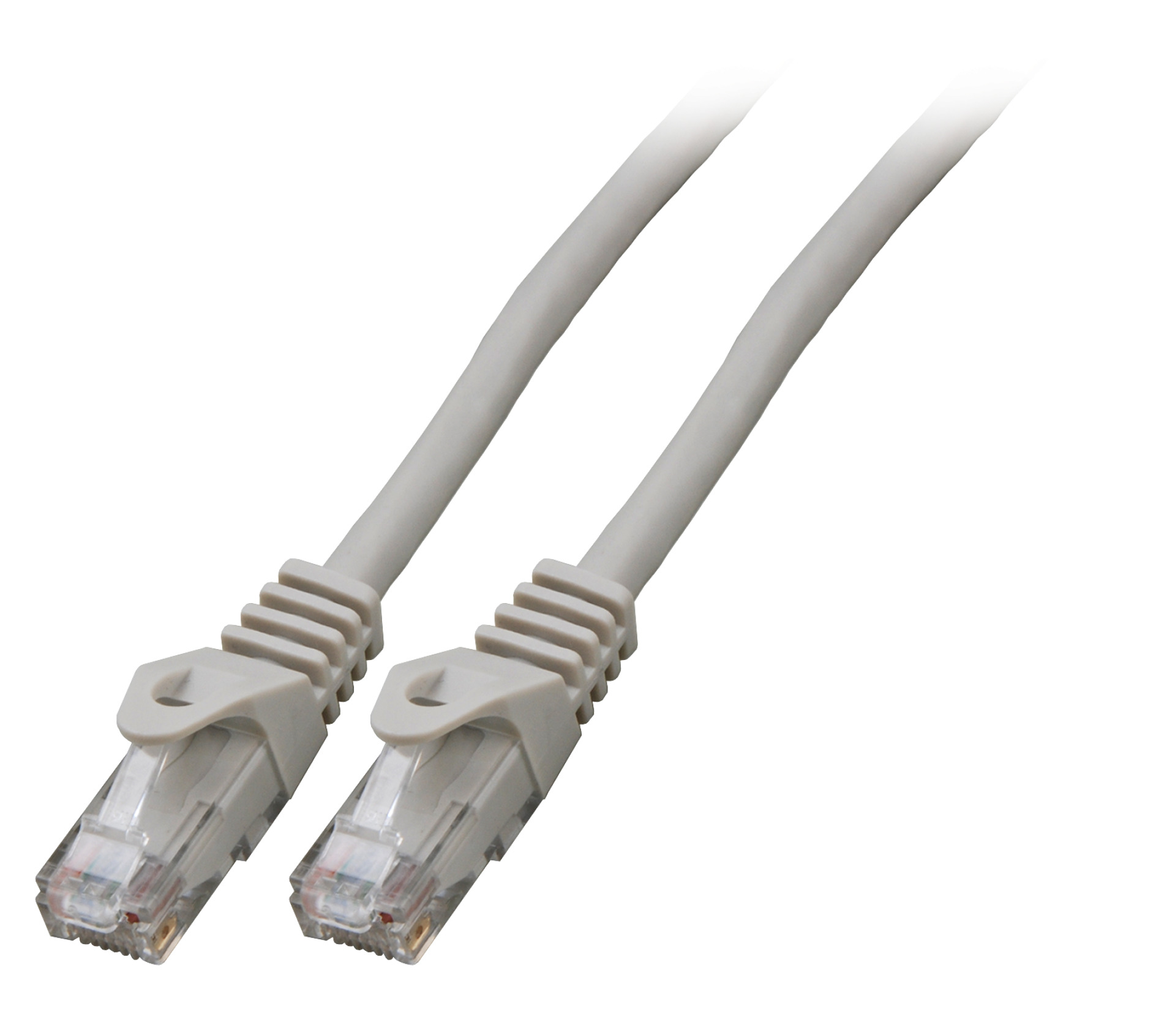 RJ45 Patchkabel U/UTP, Cat.6, LSZH, CCA, 1m, grau