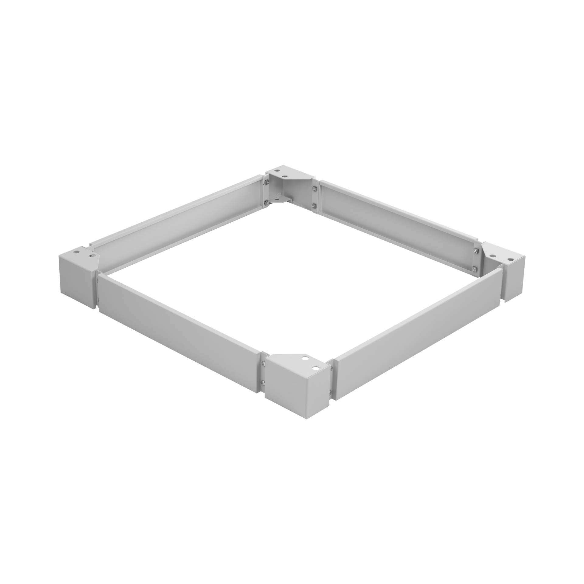 PEL Plinth for 800x800mm, H=100mm, solid, RAL7035