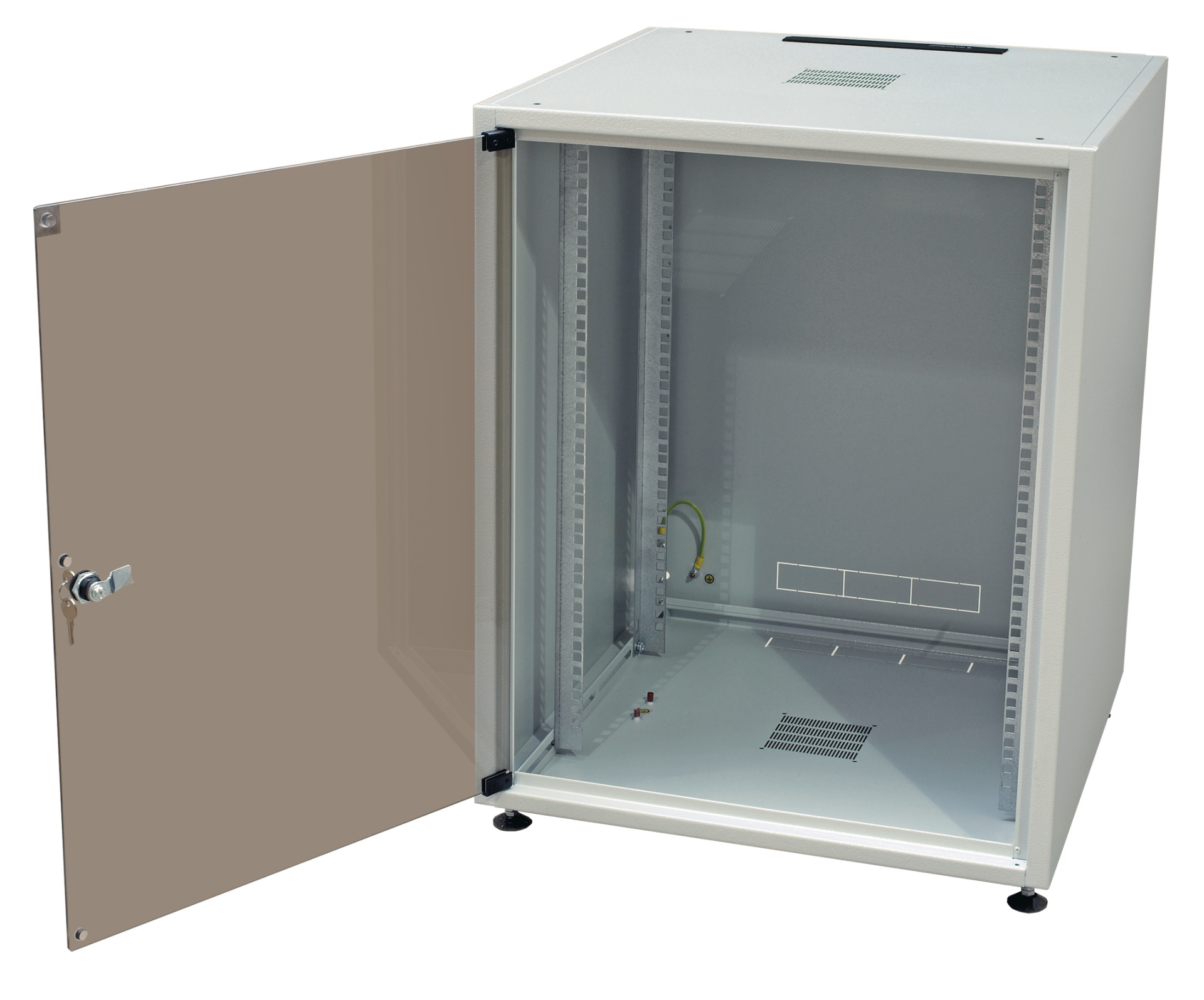 Network Cabinet OFFICE 18U, 600x600 mm, RAL7035