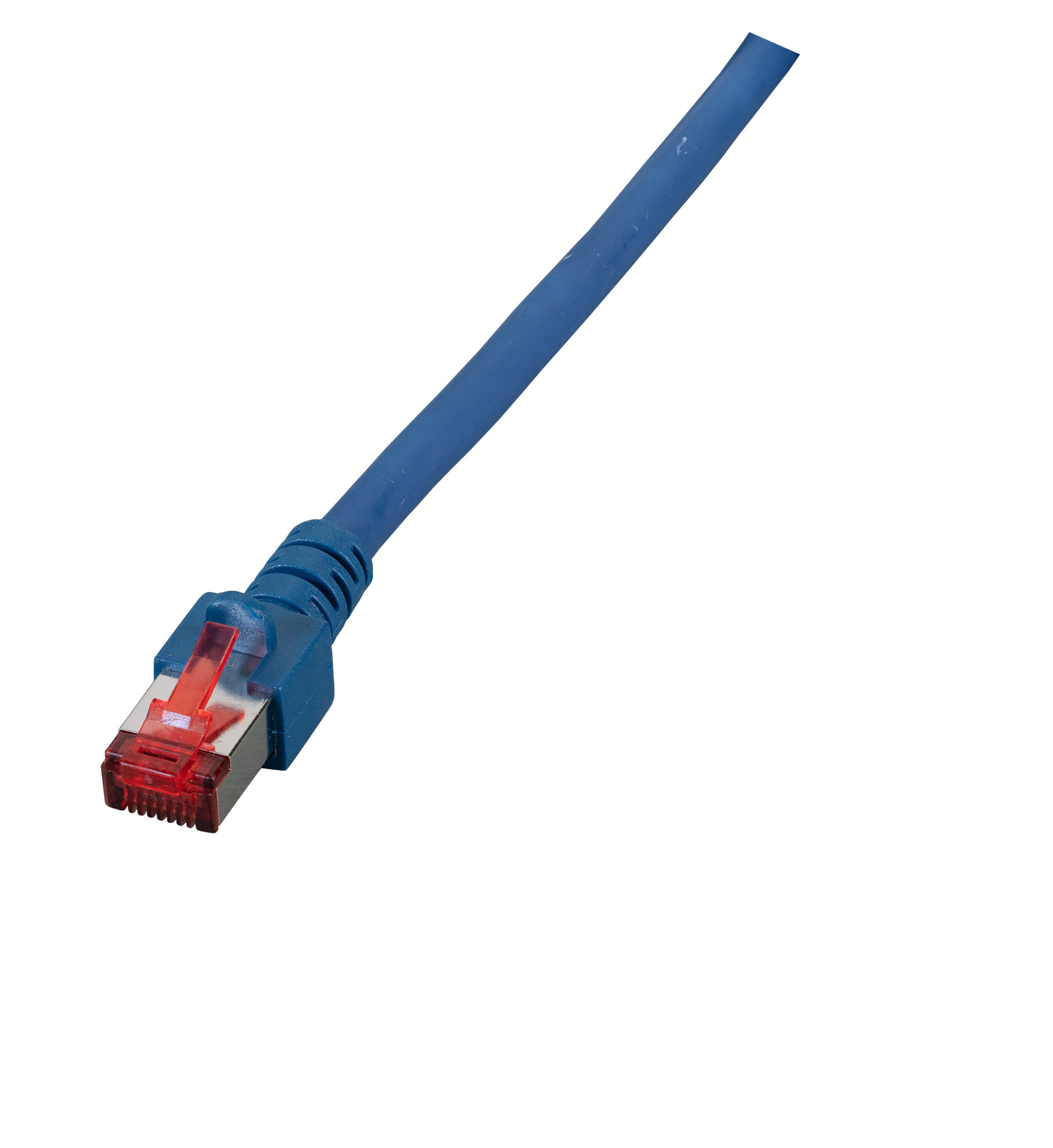 RJ45 Patchkabel S/FTP, Cat.6, LSZH, 1m, blau