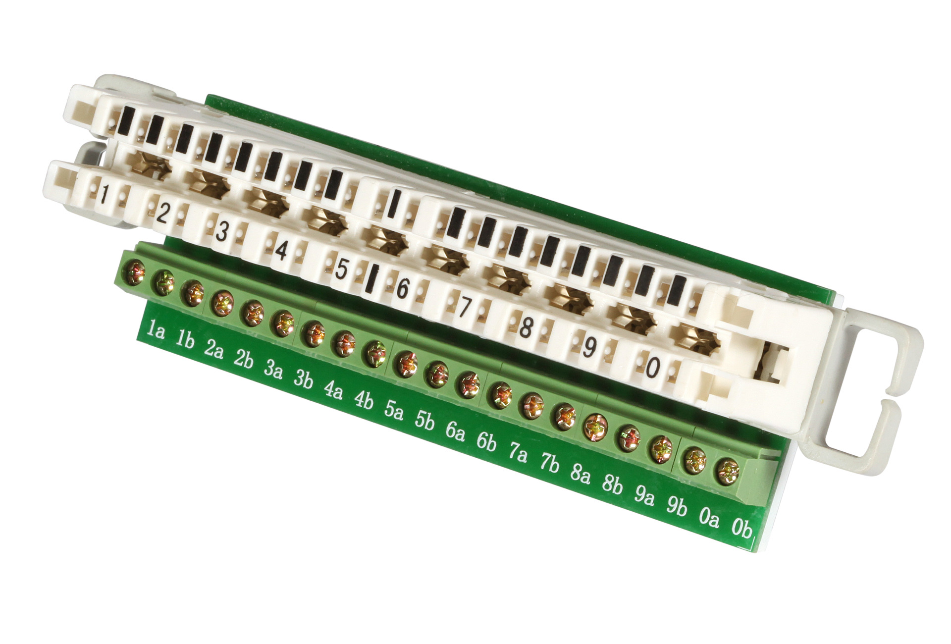 LSA Adapter Disc. Module 10 pairs / Screw Terminals