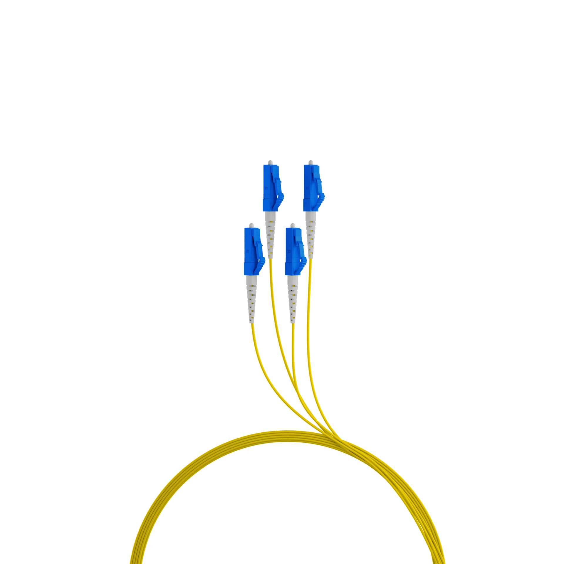Trunkkabel U-DQ(ZN)BH OS2 4E (1x4) LC-LC,60m Dca LSZH G657A1