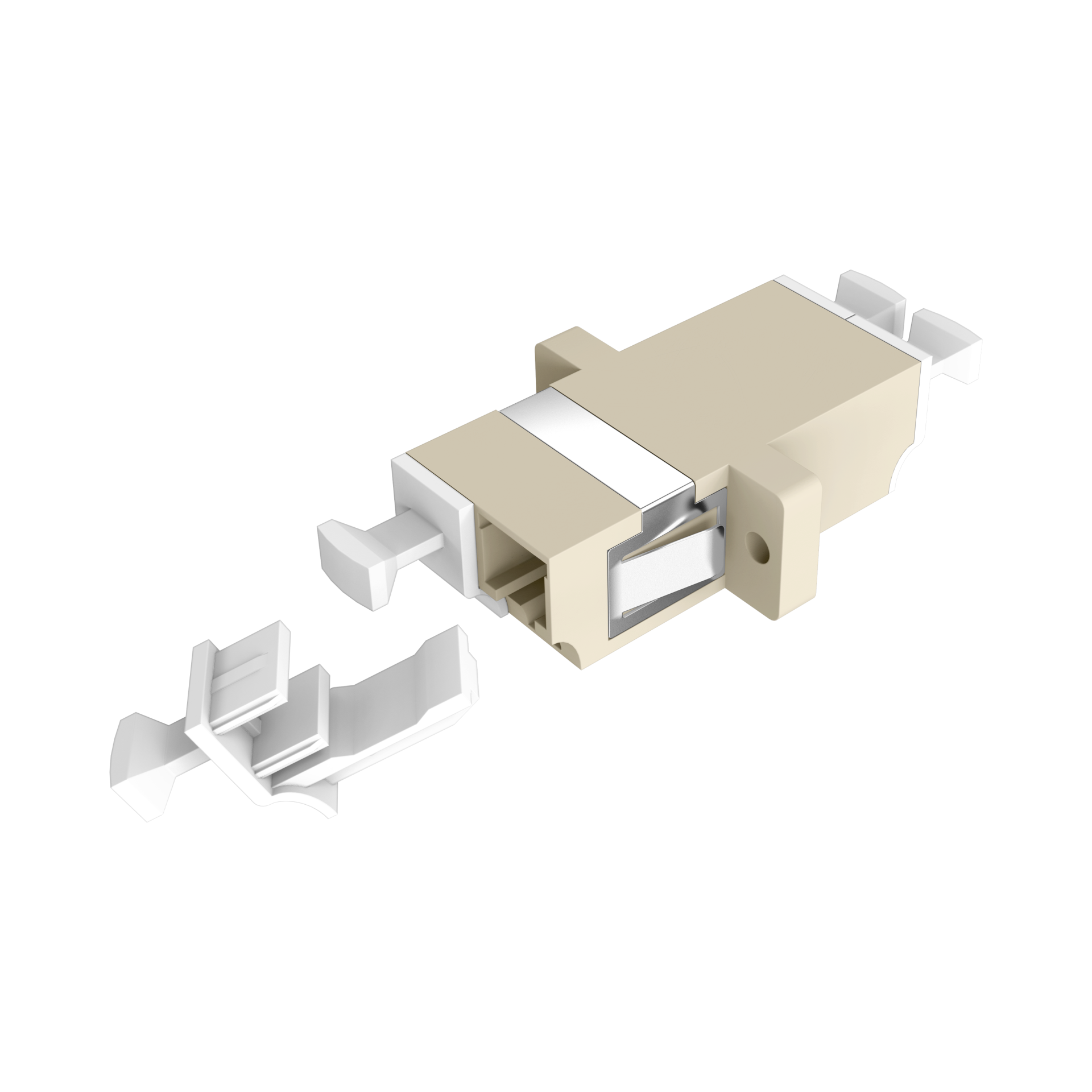Kupplung LC Duplex OM1-2 beige 