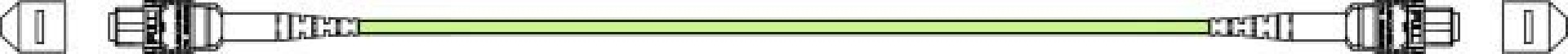MTP®-F/MTP®-F 12-Fasermatrix Patchkabel OM5, LSZH limettengrün, Code B, 2m
