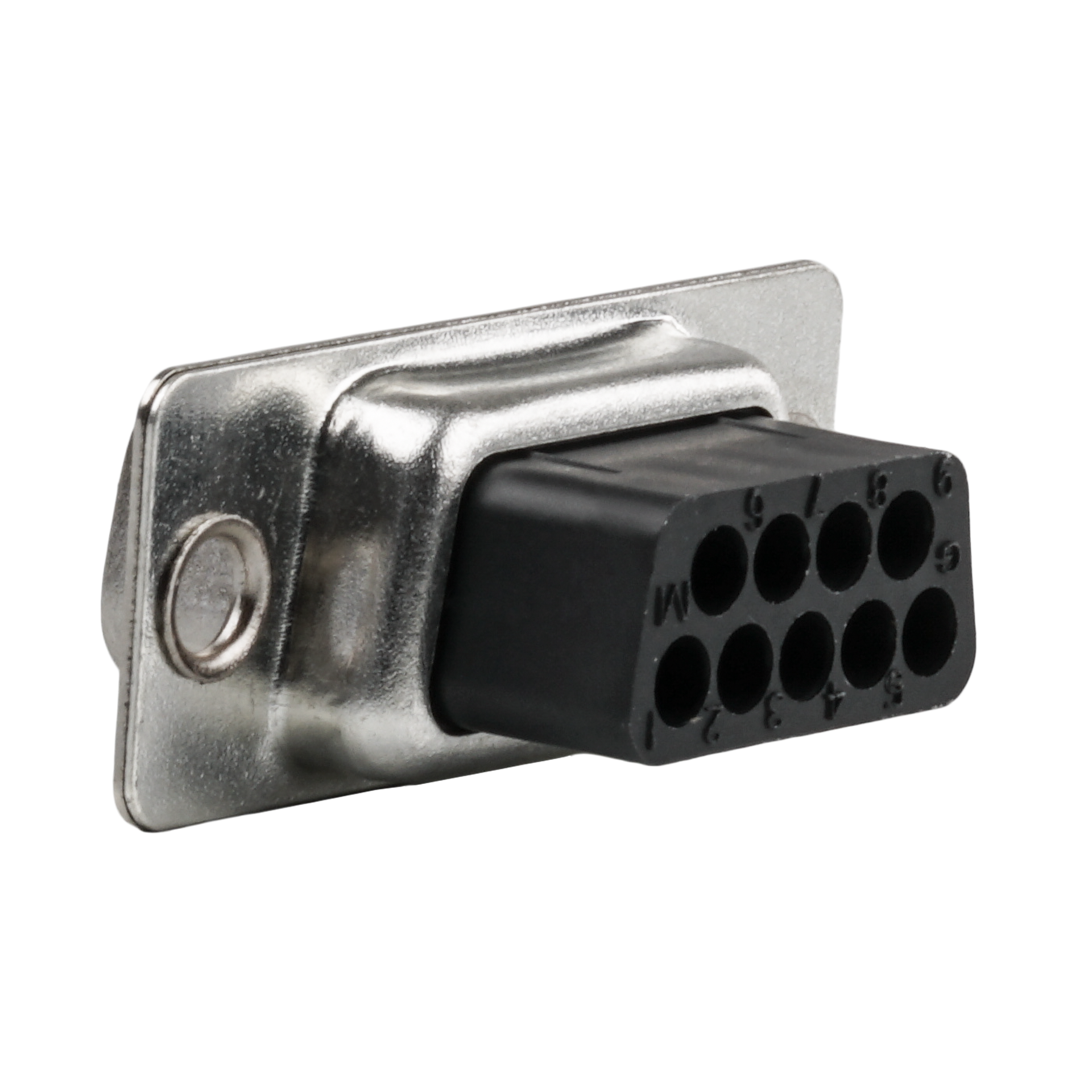 DSub Crimp Housing for jacks, E-DSCR/09