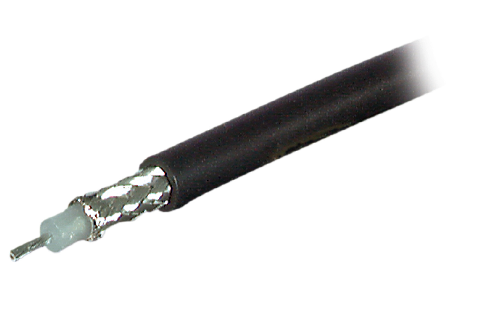 Coax Cable RG58 C/U, 50 Ohm black, PVC, 1000m