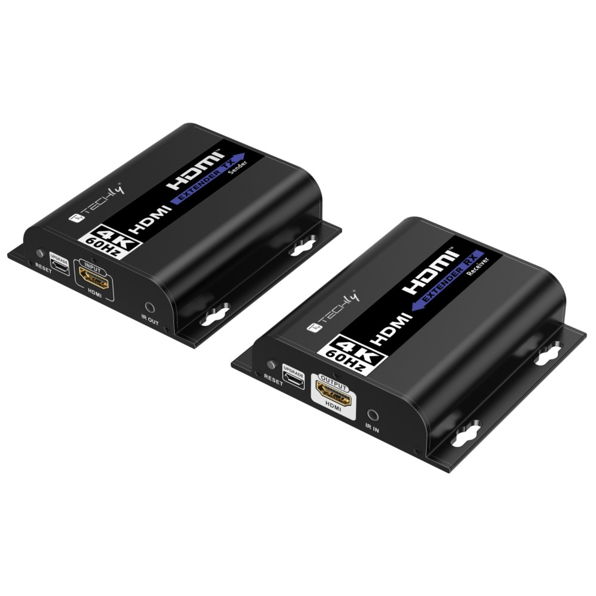 HDMI 4K2K@60Hz Extender Set (TX+RX) mit IR,über Cat. 5e/6 Kabel bis 120m