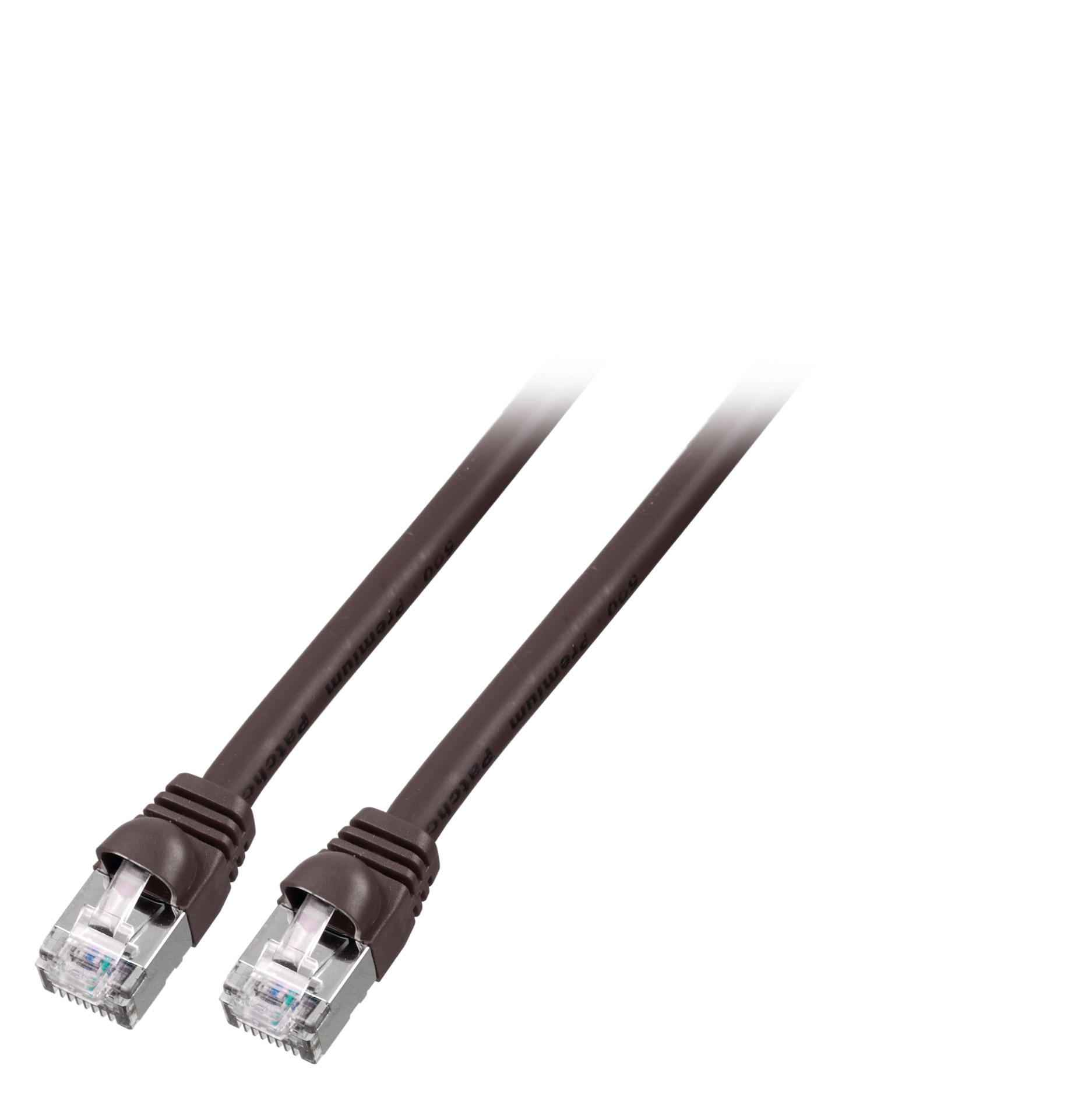 RJ45 Patchkabel S/FTP, Cat.6, PVC, kurze Tülle, UL, 1m, schwarz