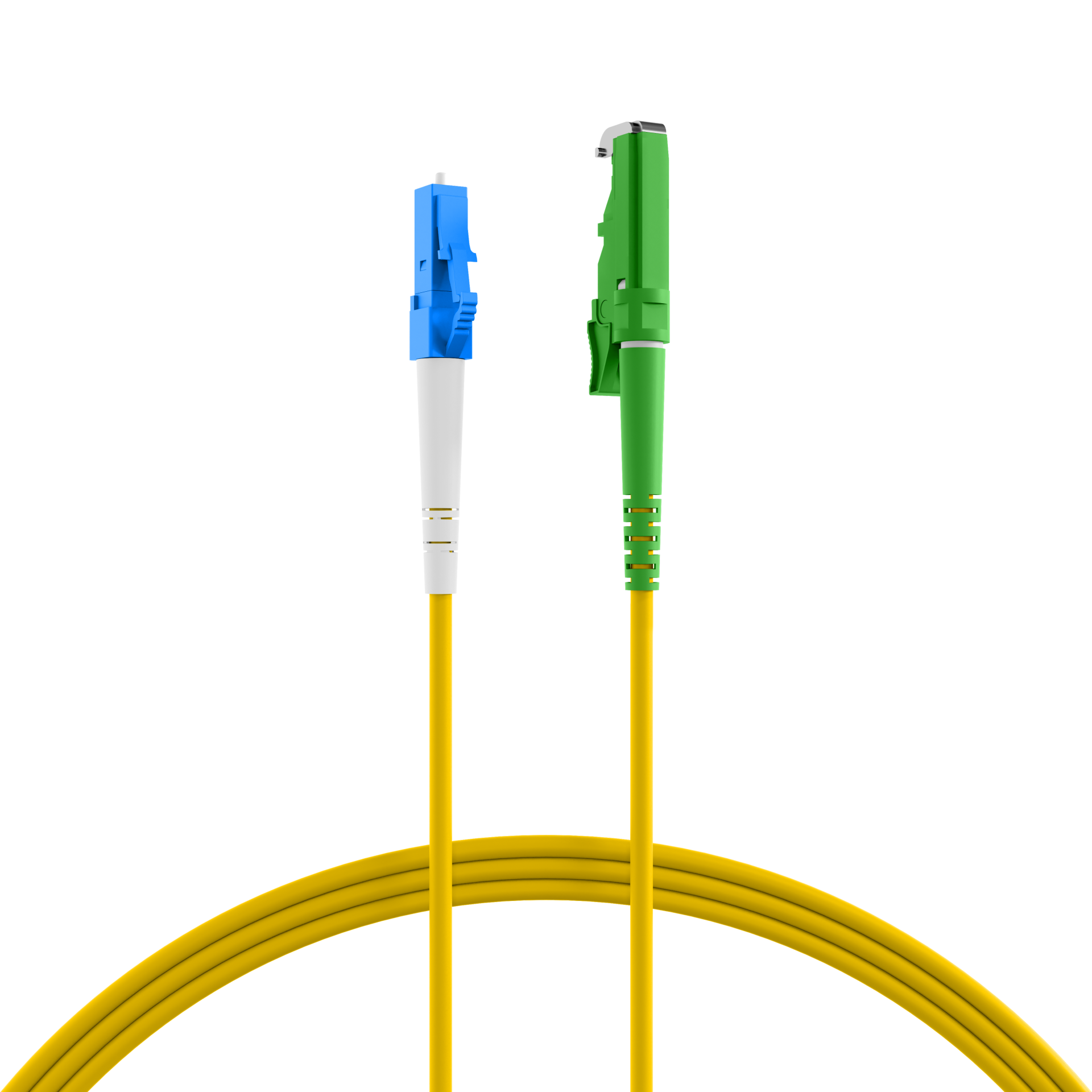 Simplex Patchcable E2000™/APC-LC OS2 3m LSZH 3mm yellow G657A1 Grade C