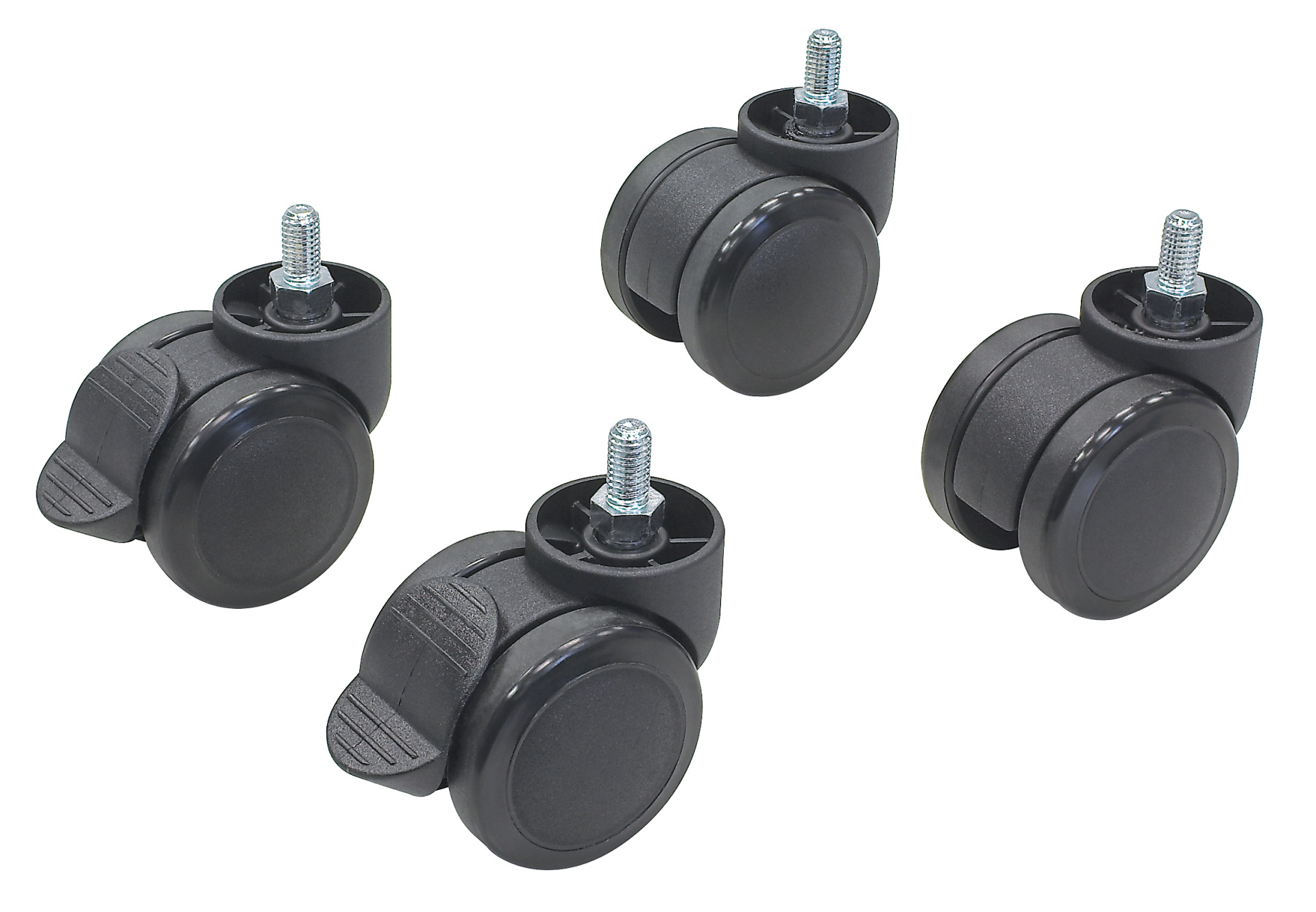 Rollenset für Schrankserie OFFICE und Wandgehäuse