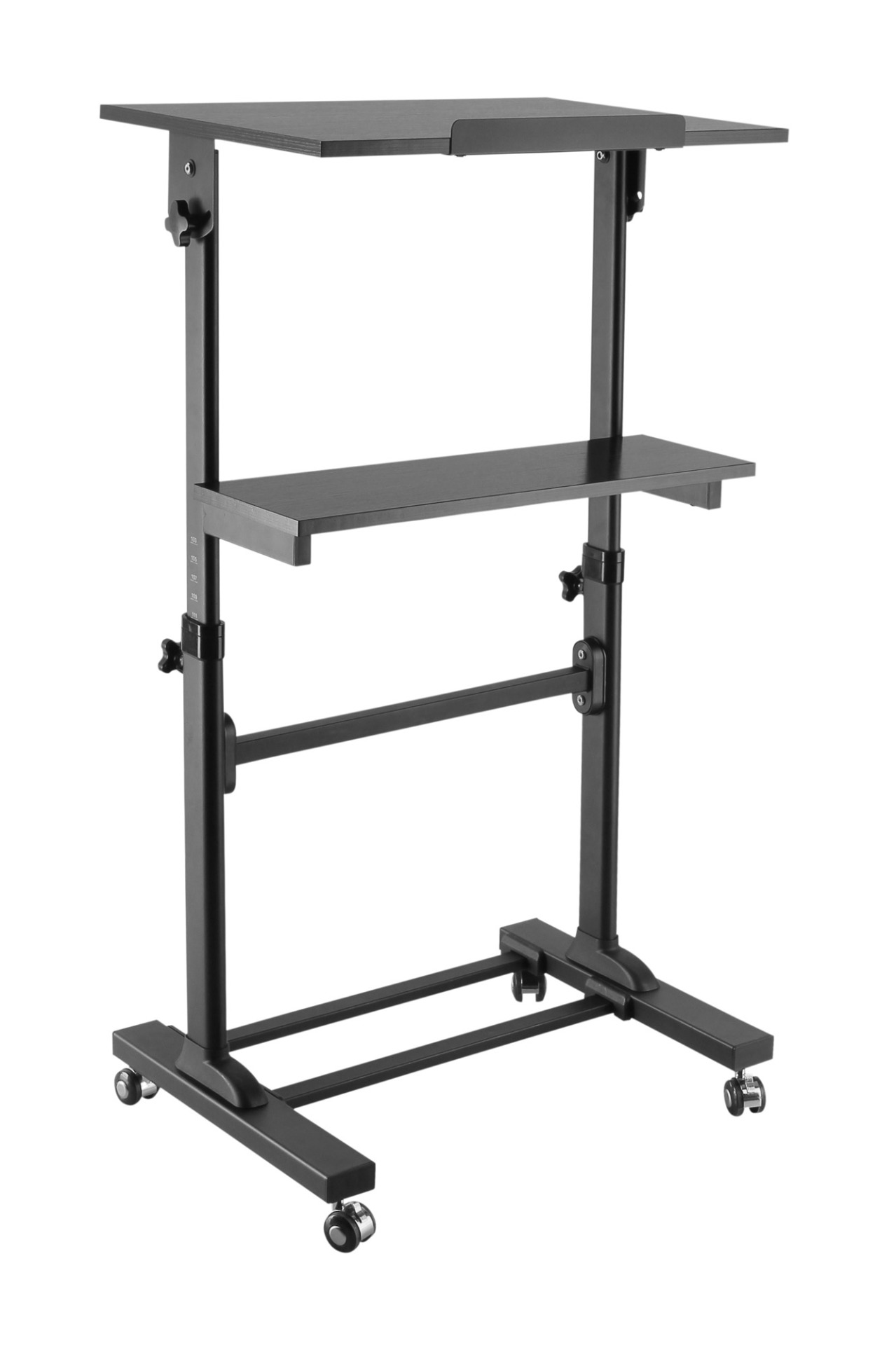 Universal Trolley für Notebook, 103-125 cm, schwarz