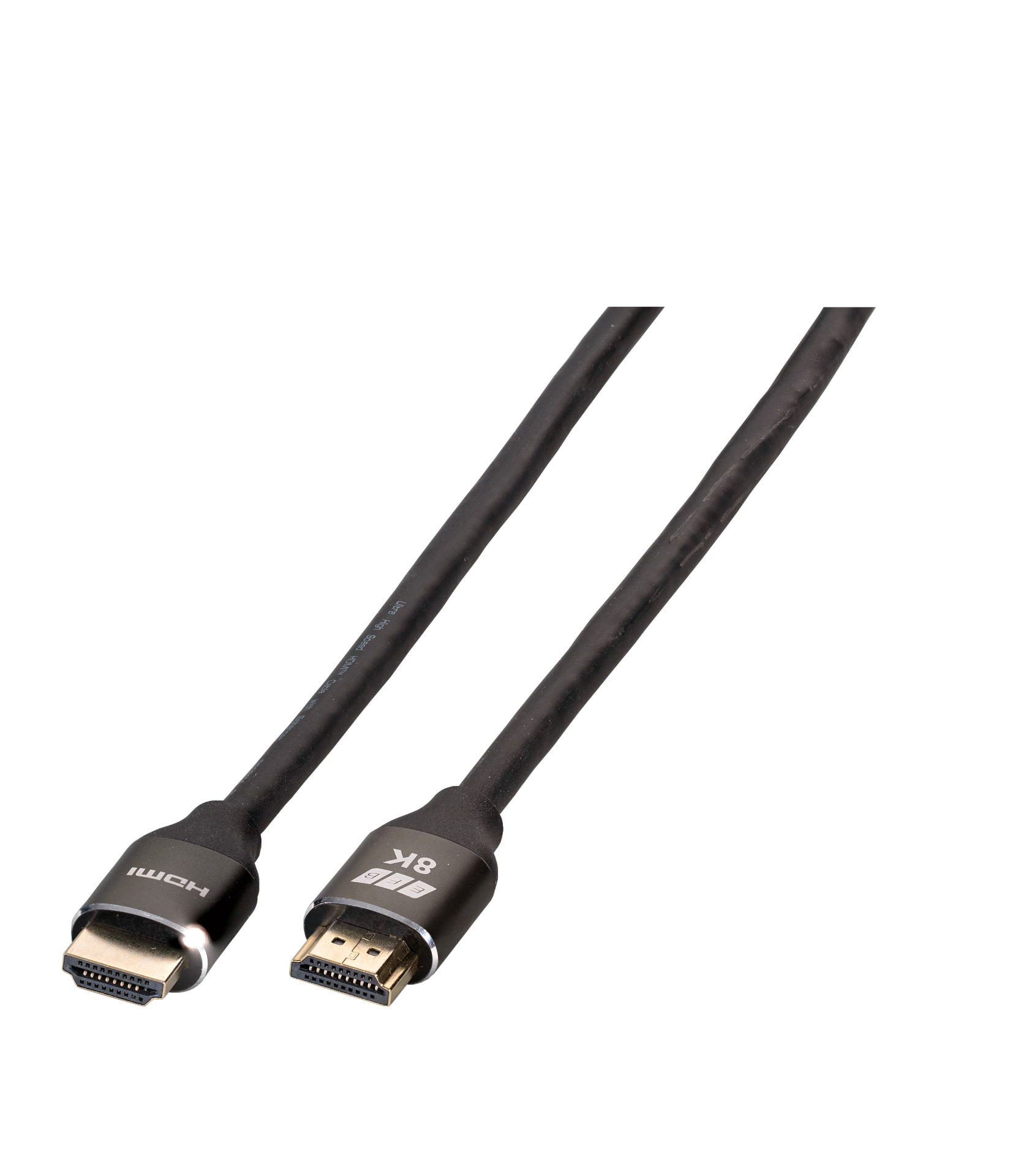 Ultra HighSpeed HDMI Kabel with Ethernet 8K60Hz,A-A St-St, Premium Aluminium St