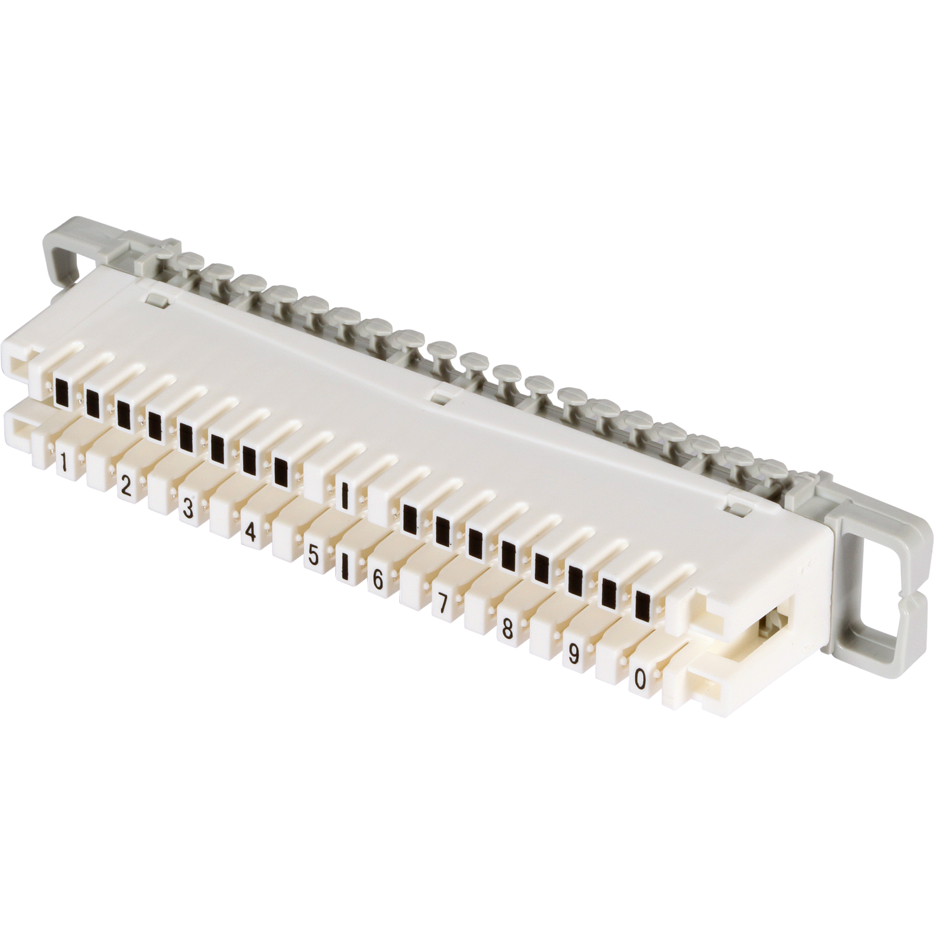LSA-Trennleiste 2/10 zu 10DA ohne Farbcode