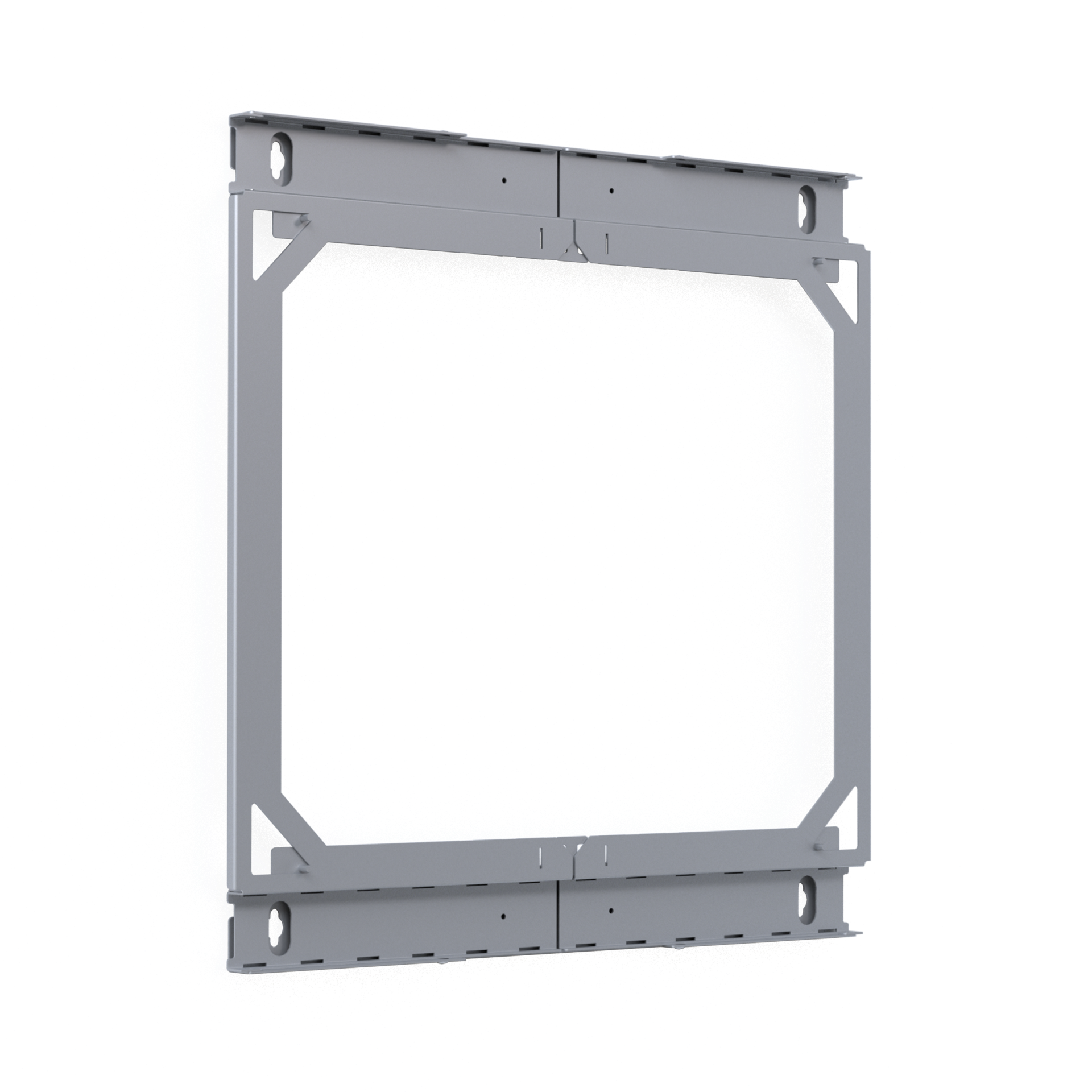Backframe for Wall X-Rack 400-600mm 12U 600x600mm El-galvinized 1/3