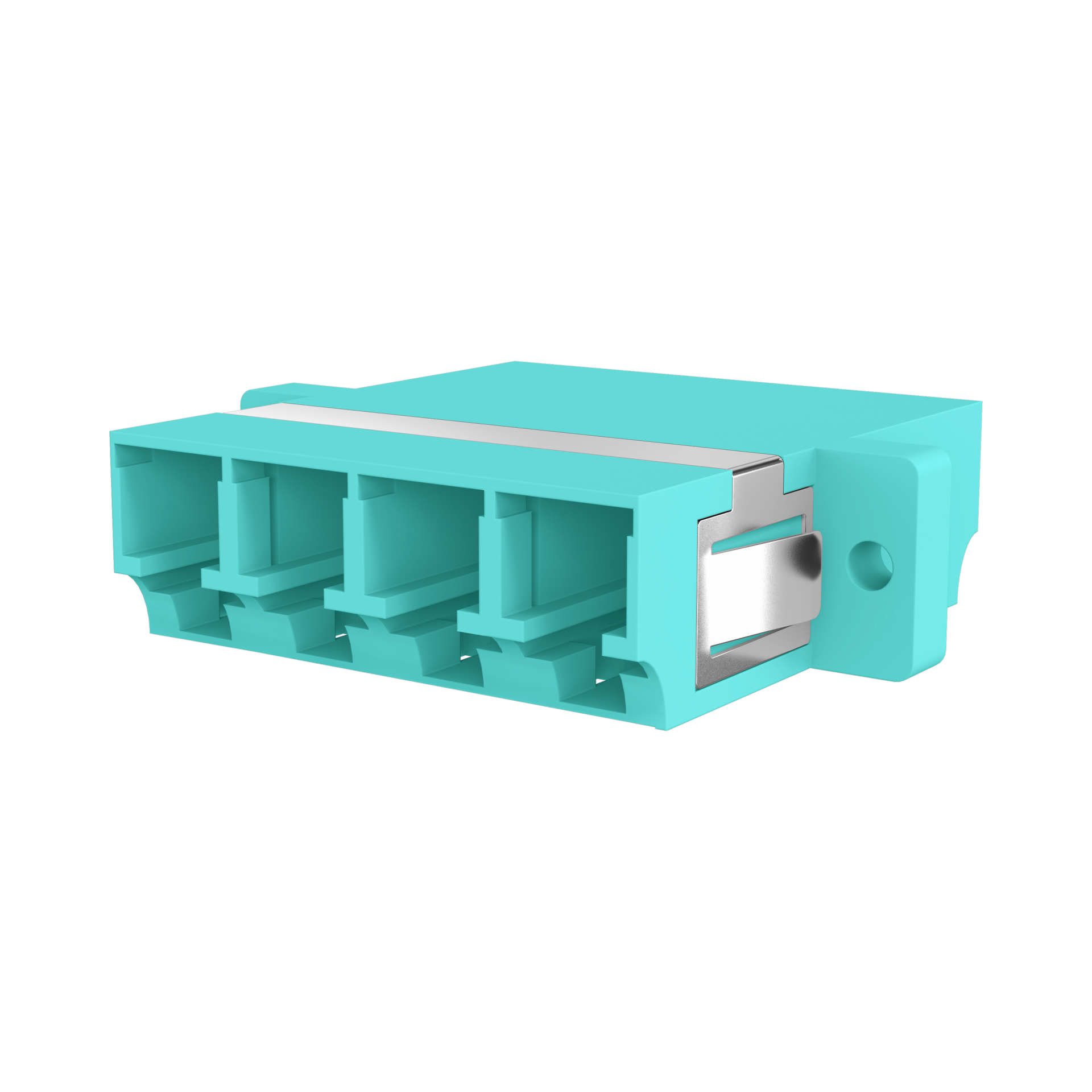 Kupplung LC Quad OM3 aqua 