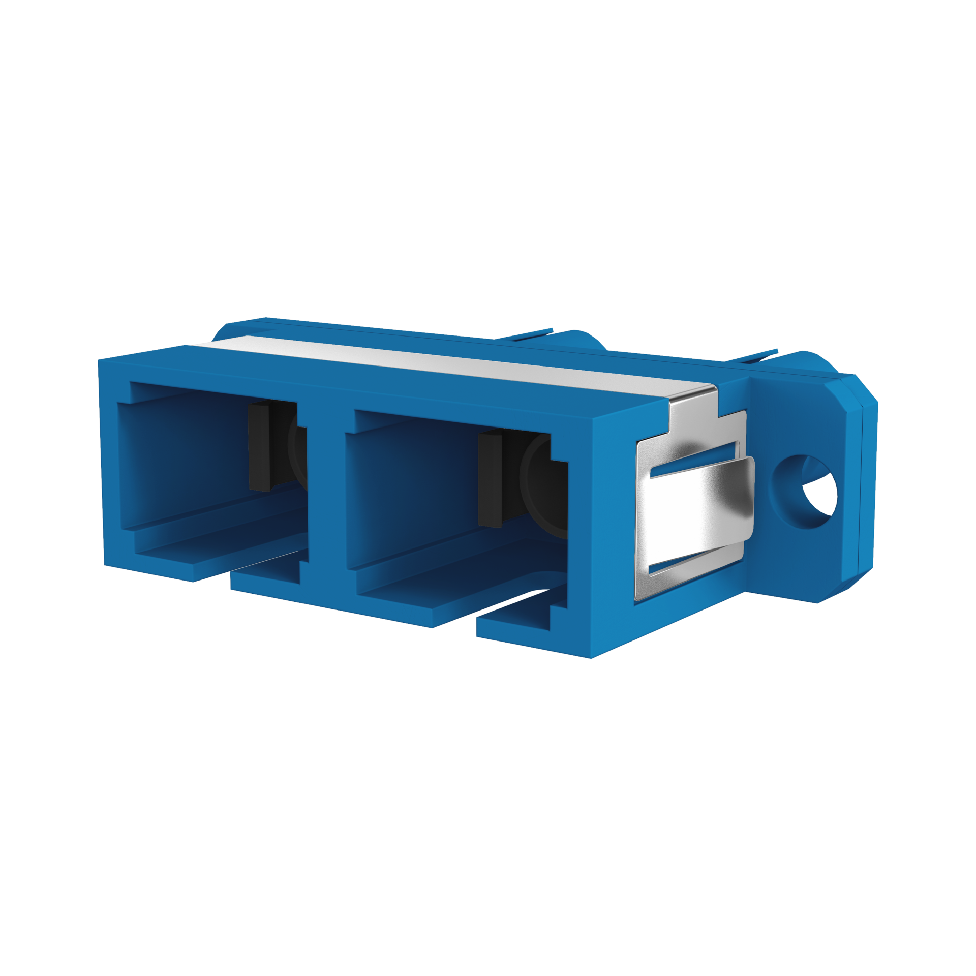 Kupplung SC-ST Duplex OS2 blau 