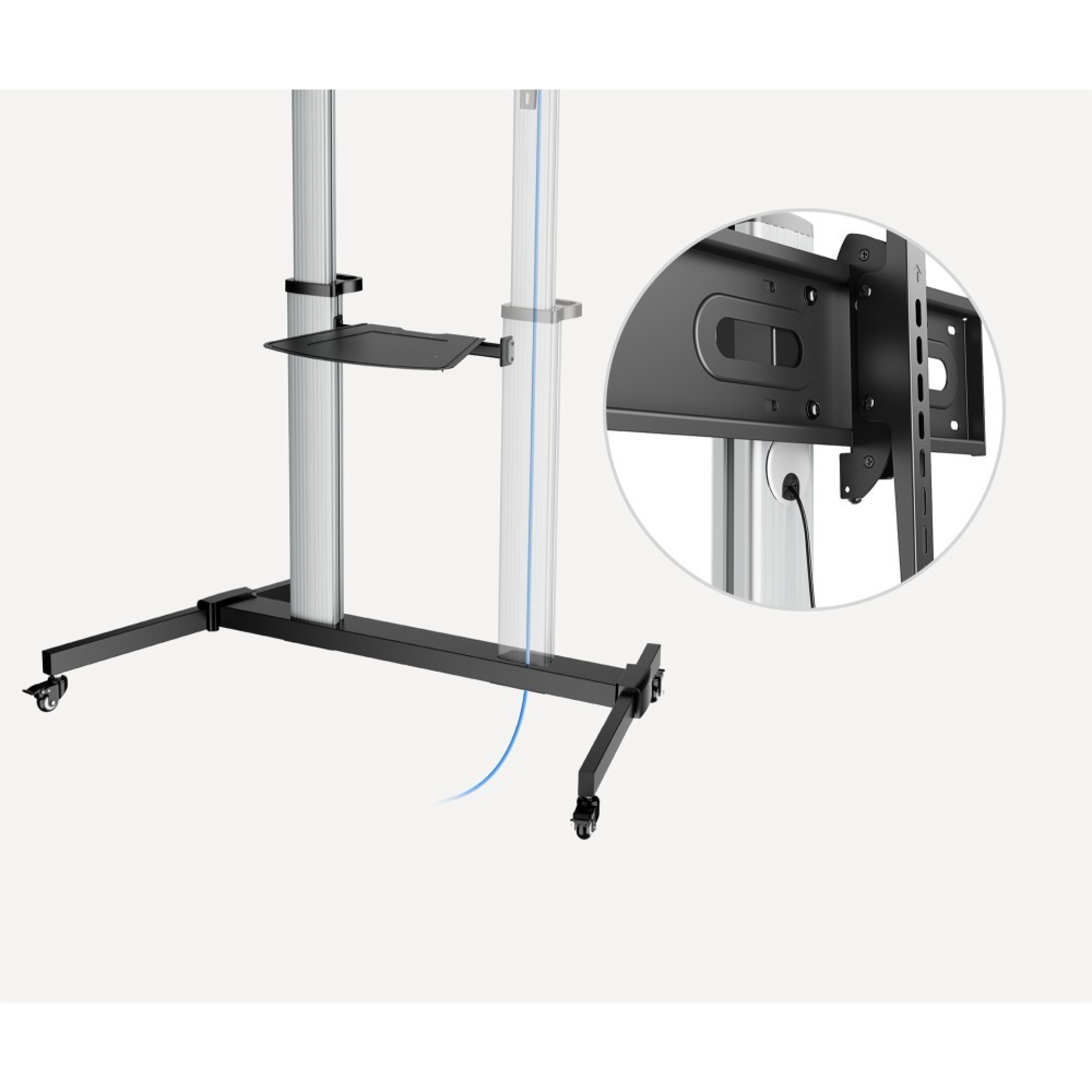 TV LED/LCD cart for LCD LED TV 62-100"