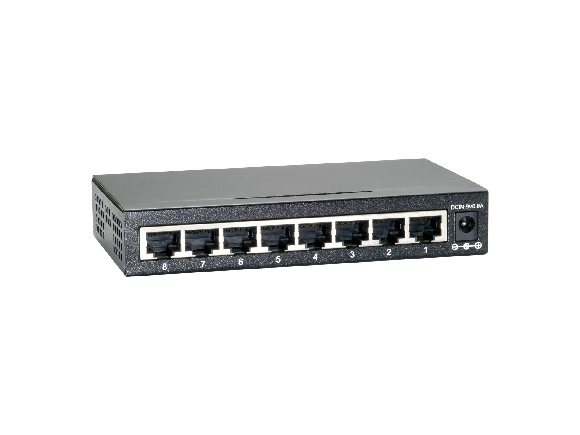 8-Port Gigabit Ethernet Switch, 8 x 10/100/1000Mbps