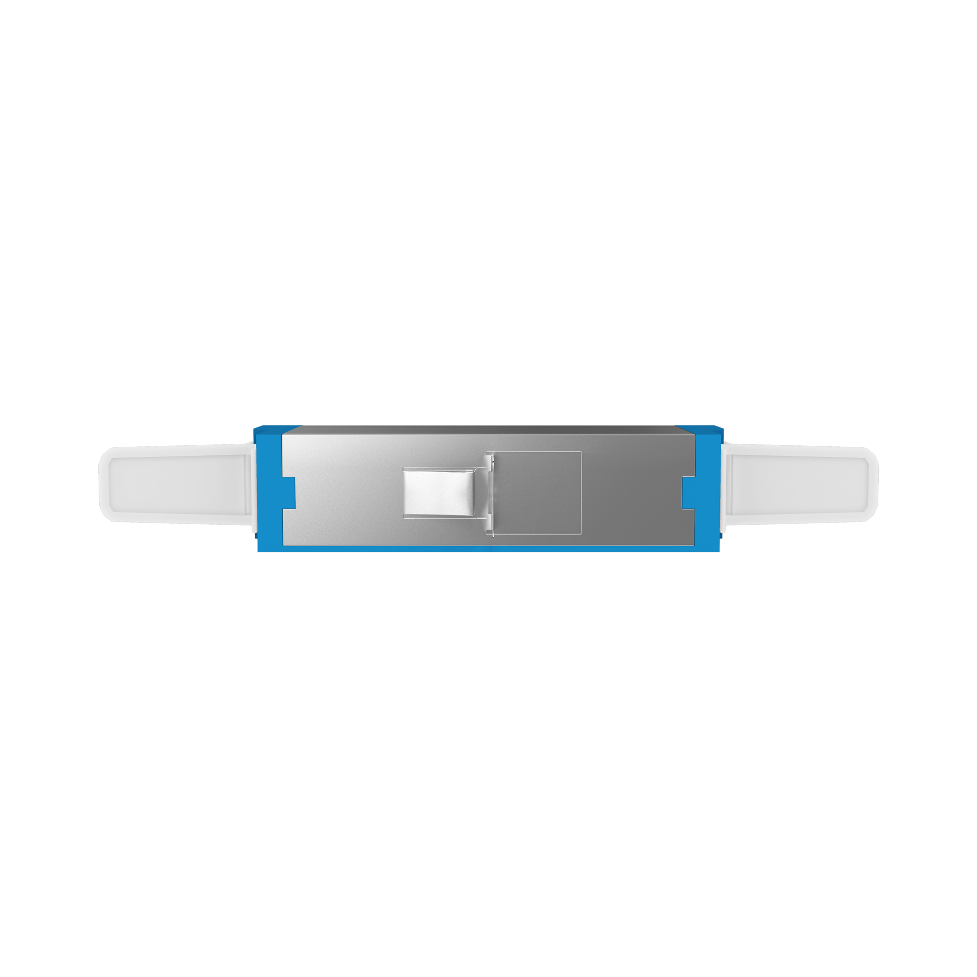 R&M Kupplung E2000® Simplex OS2 blau Grade C