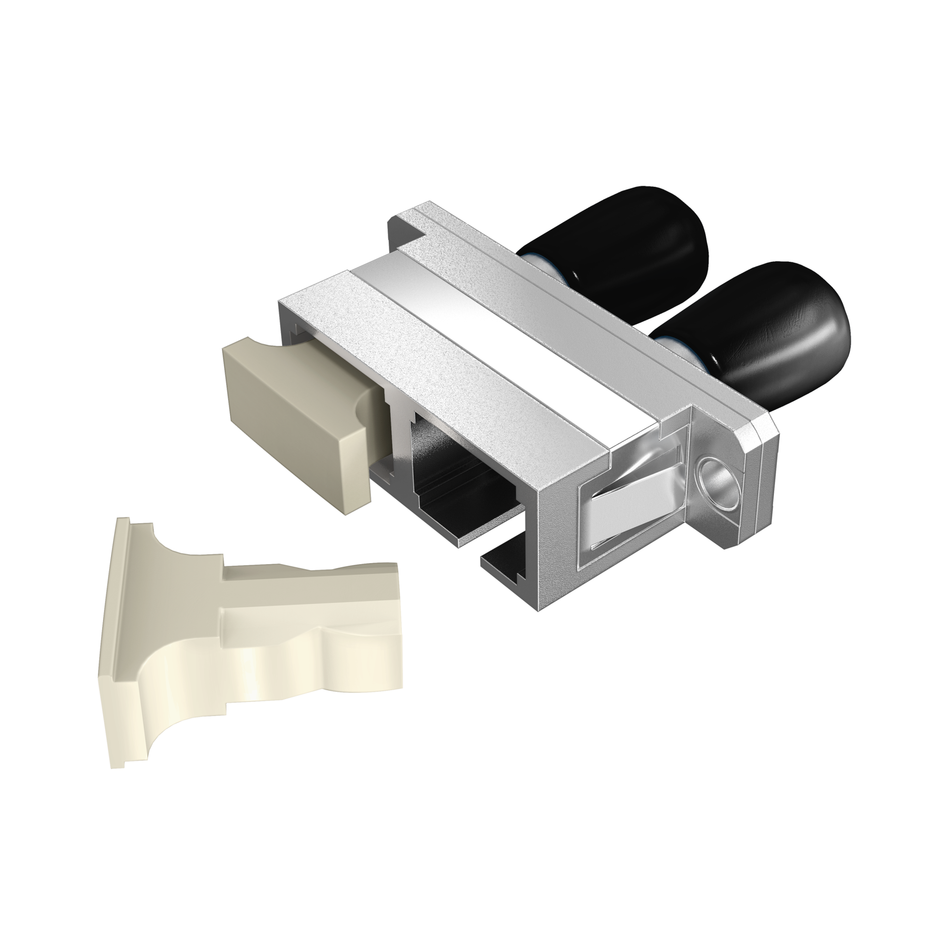 Adapter  SC-ST Duplex OM1-5 metal housing 