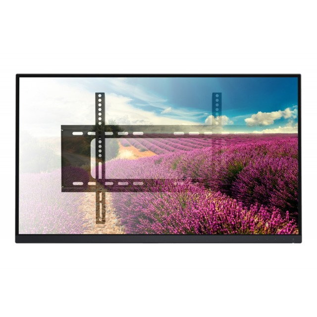 Wandhalterung für LCD TV LED 30-70" slim, fix, schwarz