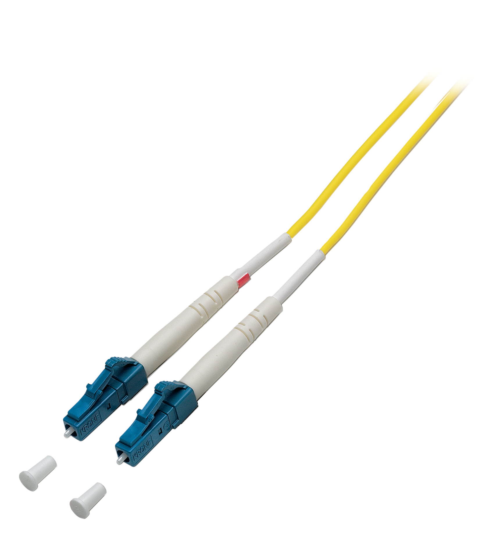 Simplex Patchkabel LC-LC OS2 G657A2 7,5m LSZH 2mm gelb