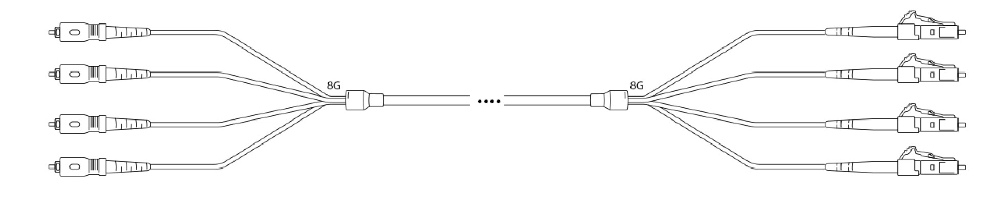  A-DQ(ZN) B2Y OM2 50/125µm SC/LC 4G 1,0m