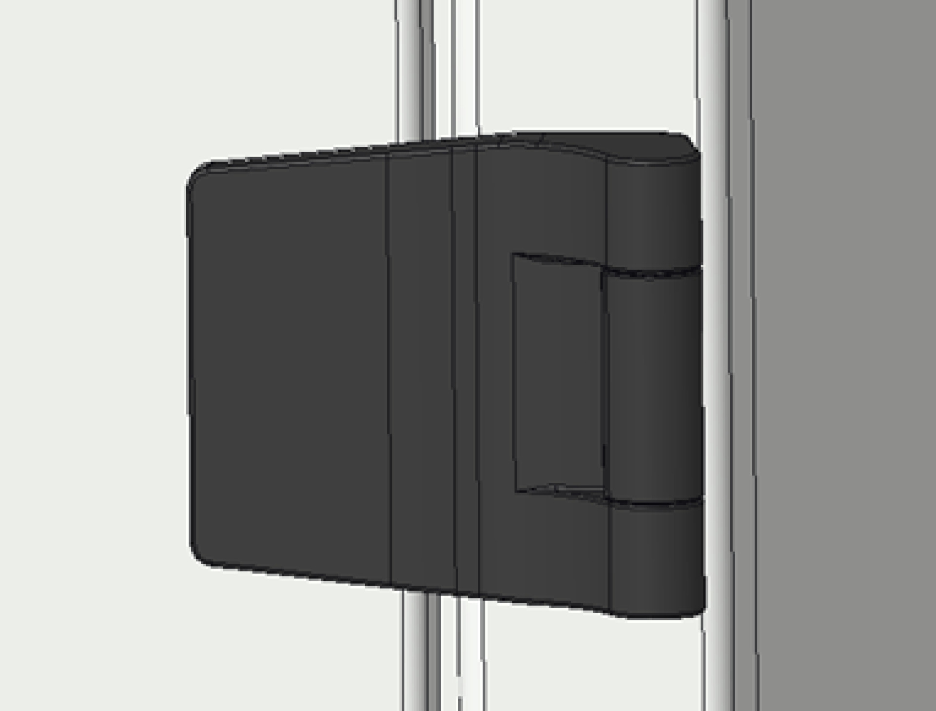 Hinge for Doors PRO , 270°, Screws Covered, 1 Piece