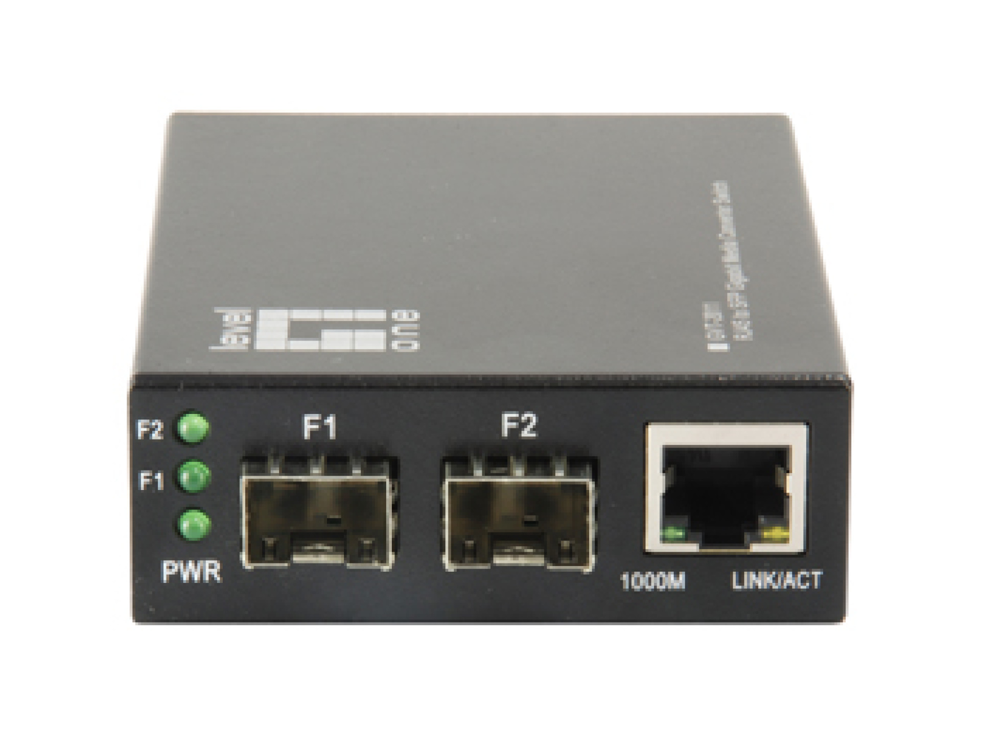 Gigabit RJ45 zu SFP Media Konverter-Switch, 2x SFP, 1x RJ45