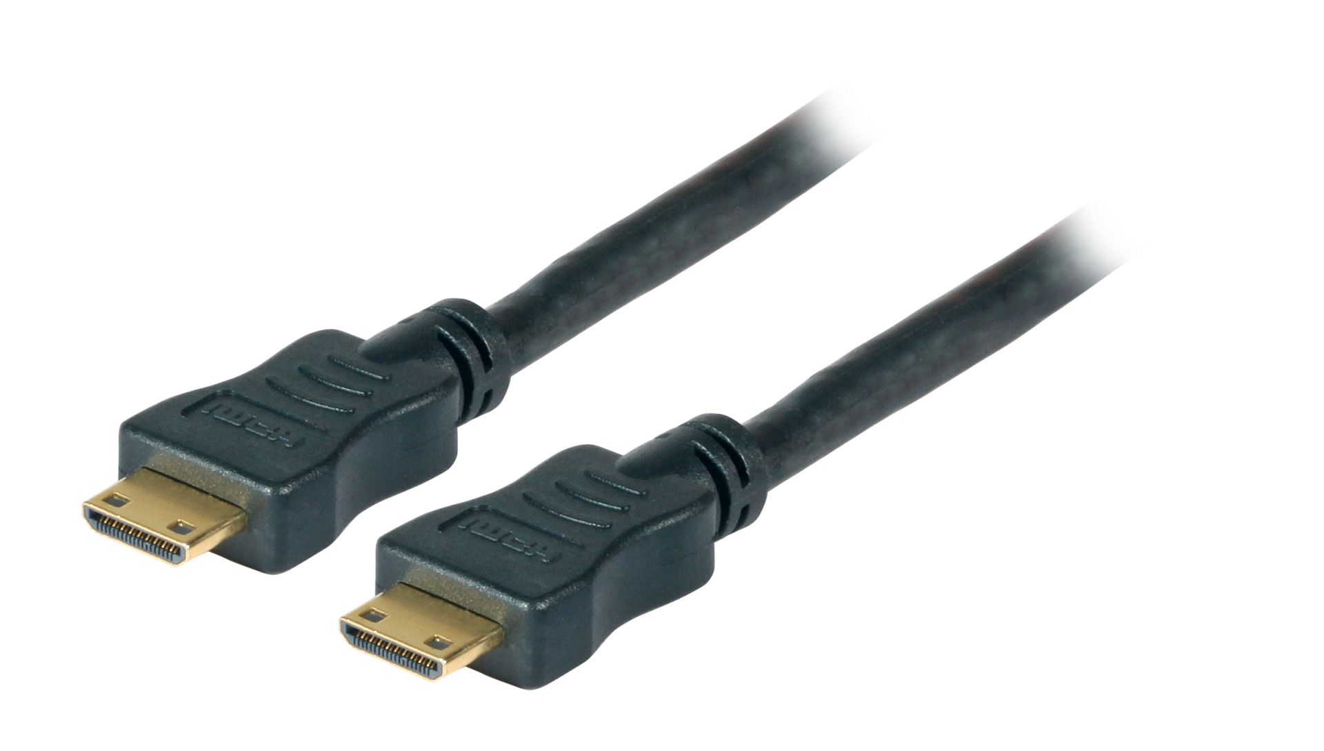 HighSpeed HDMI Cable w.Eth., C-C Plug-Plug 5.0m black