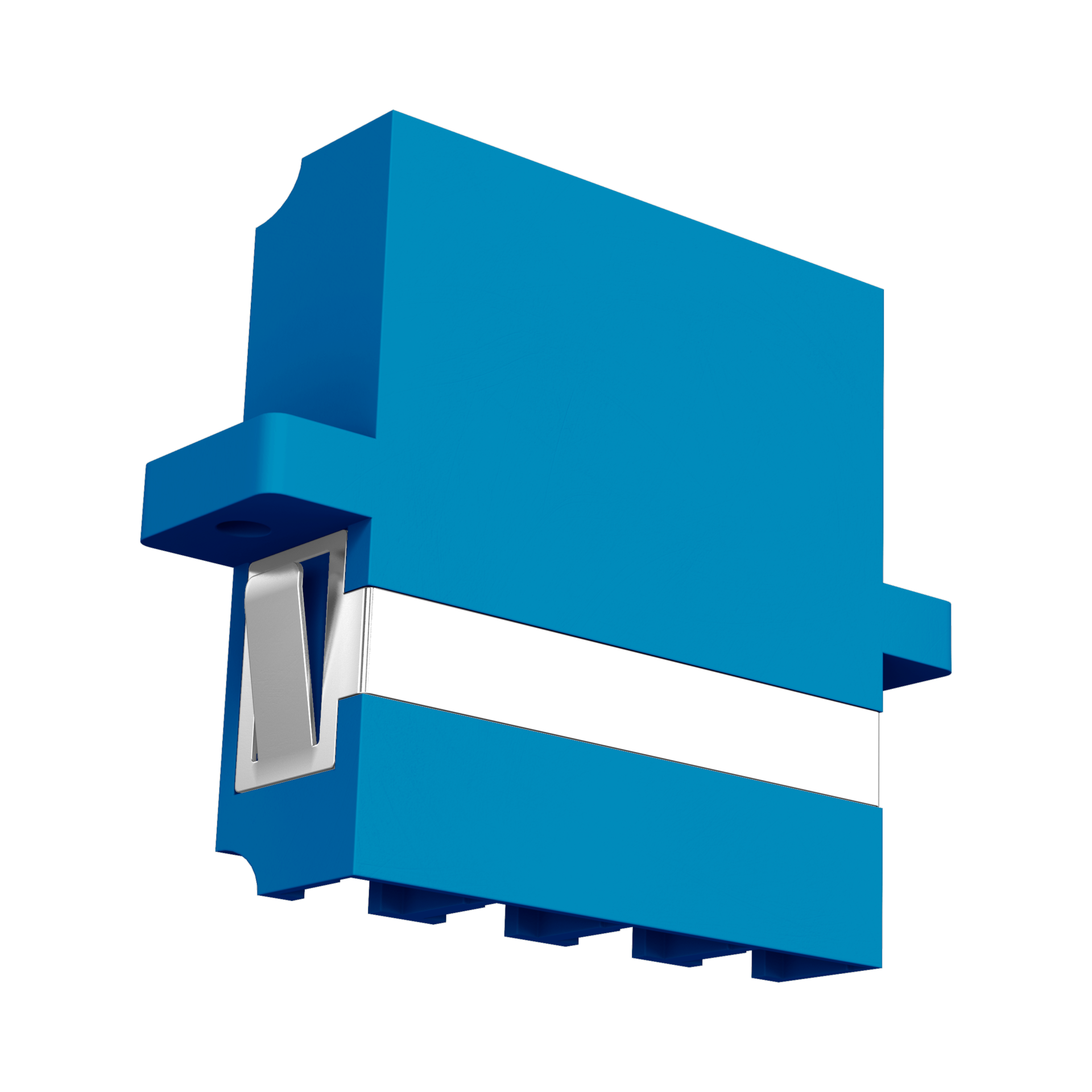 Adapter  LC Quad OS2 blue 