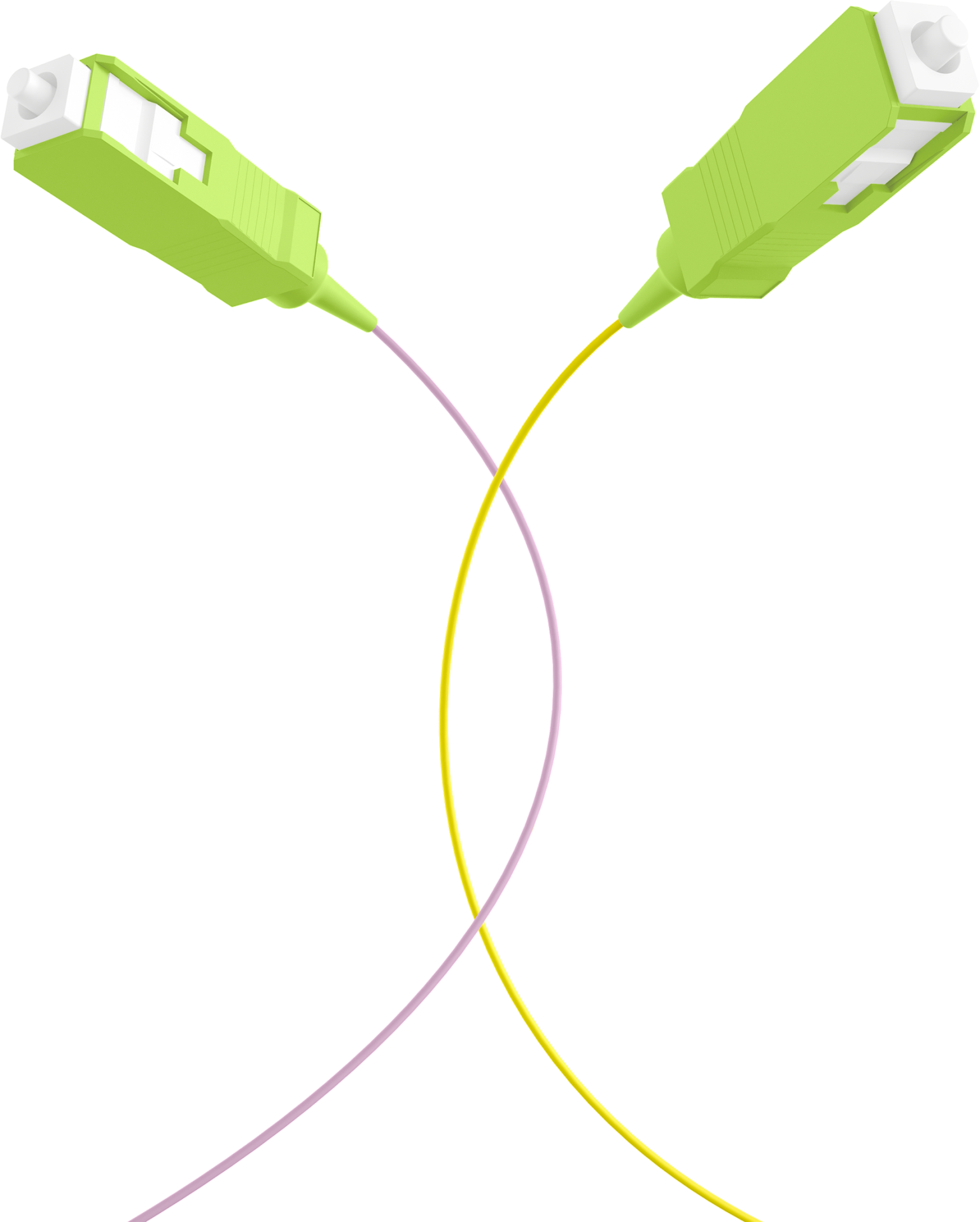 Faserpigtail SC OM5 -farbiges Set 2m - 12 Stück