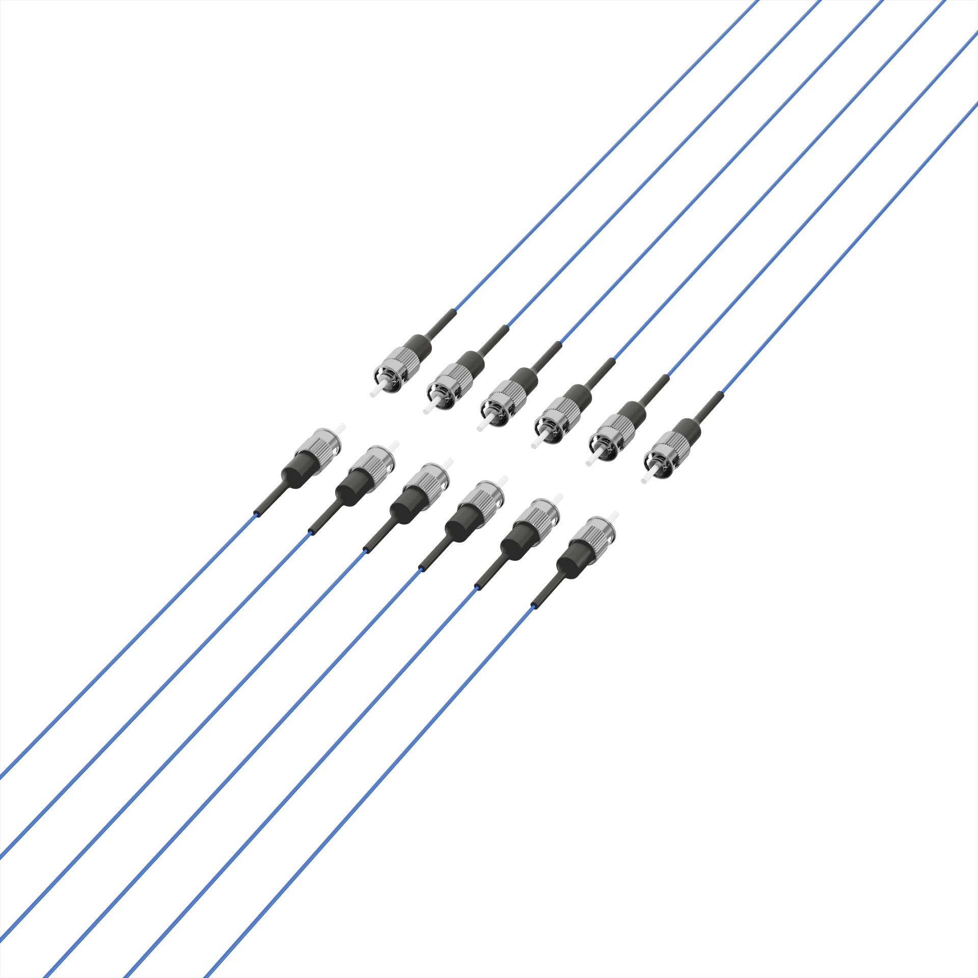 Faserpigtail ST OM1 -Blau 2m - 1 Stück