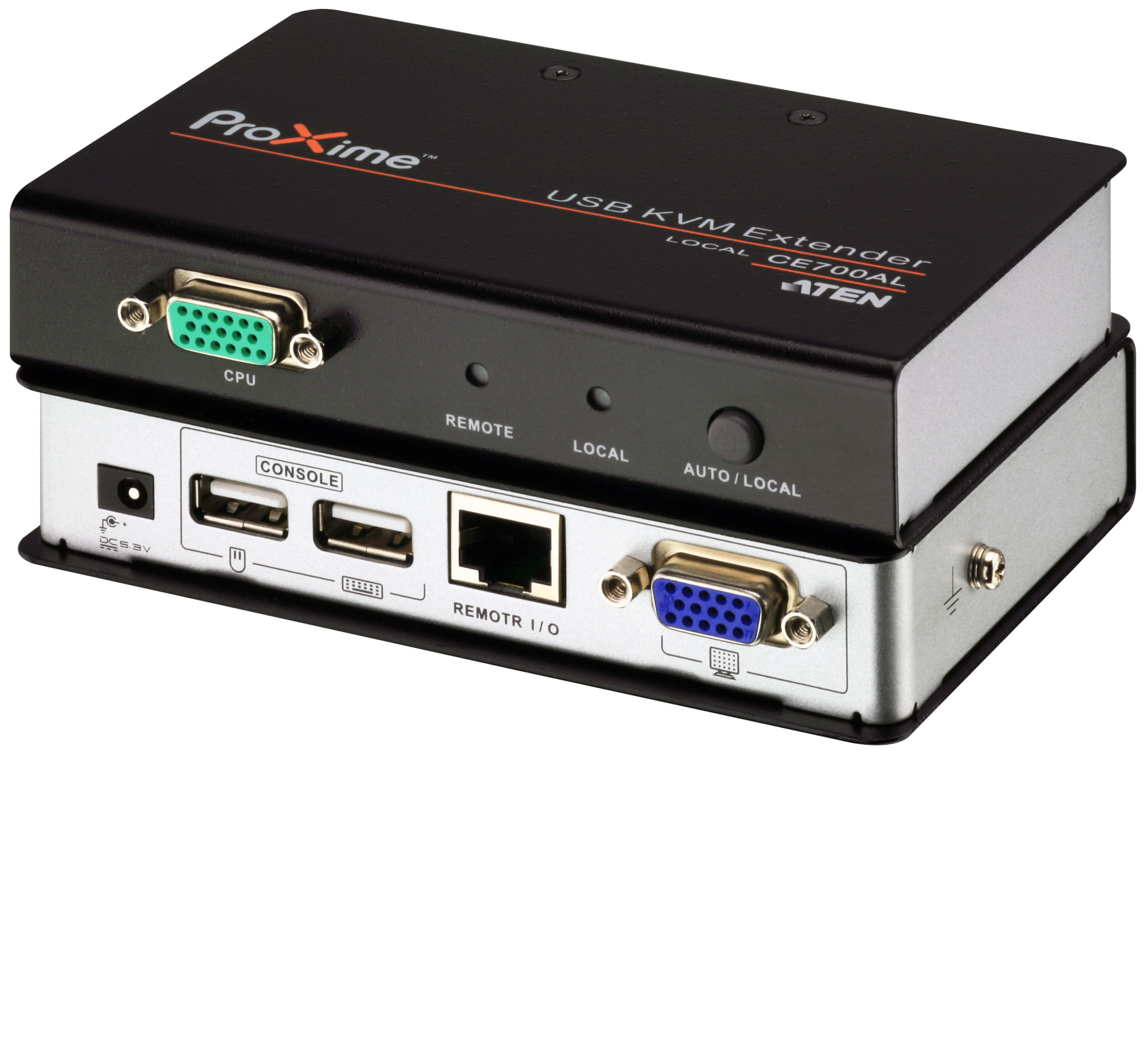 KVM Extender Set VGA - USB, RJ45, Sender + Empfänger