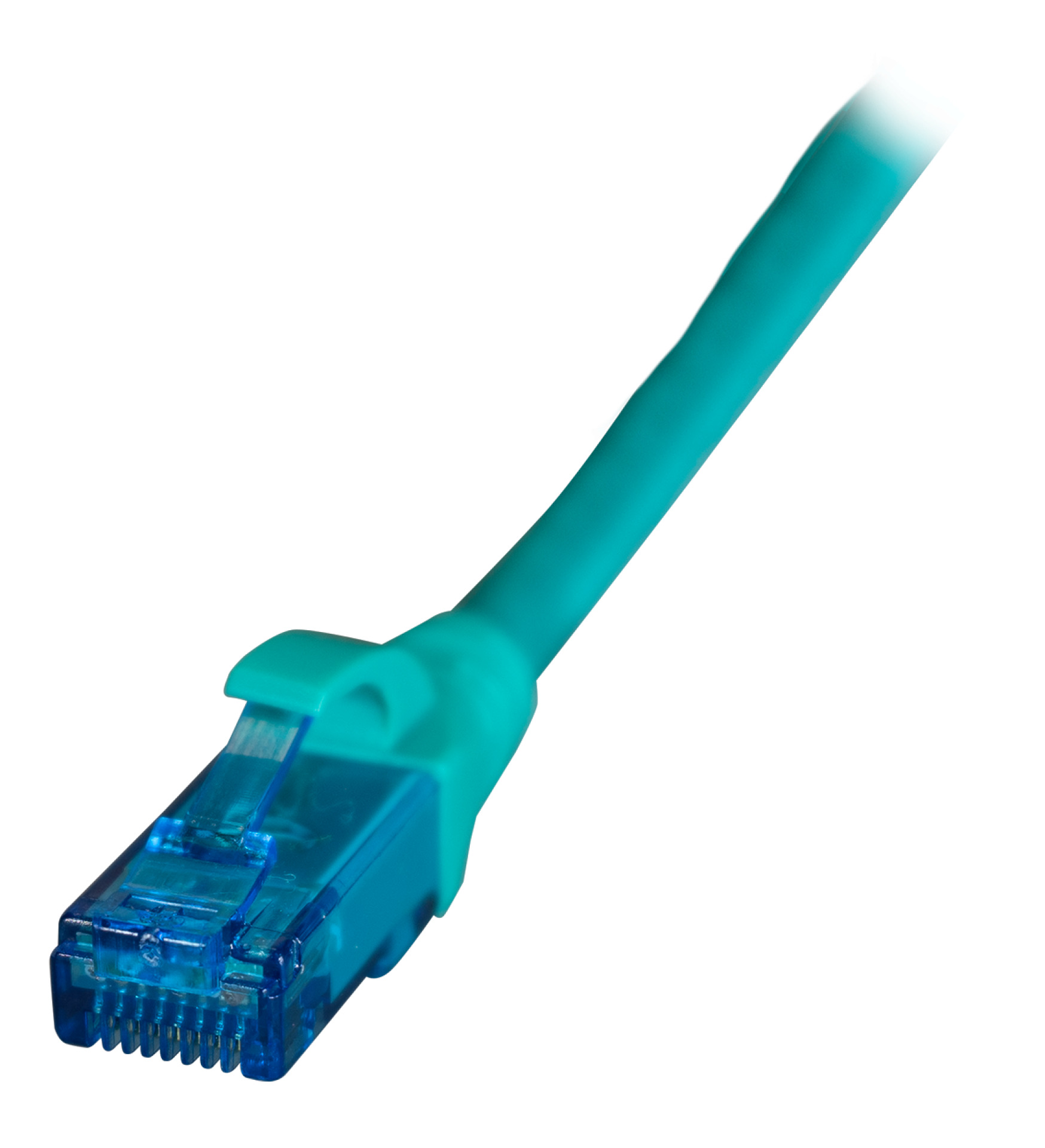 INFRALAN® RJ45 Patchkabel U/UTP, Cat.6A, LSZH, Premium, 500MHz, 7,5m, grün